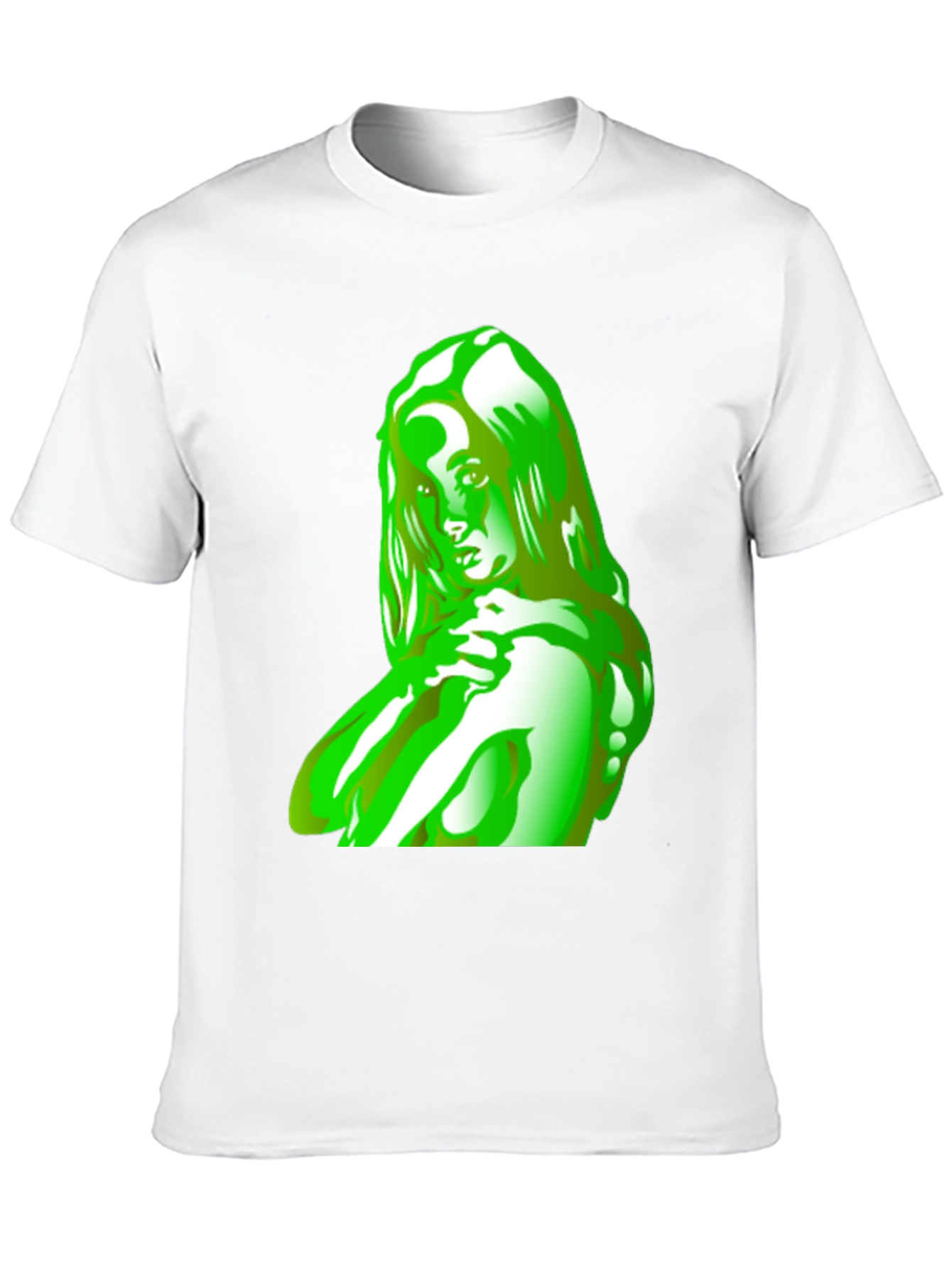 Green Silhouette Graphic Tee