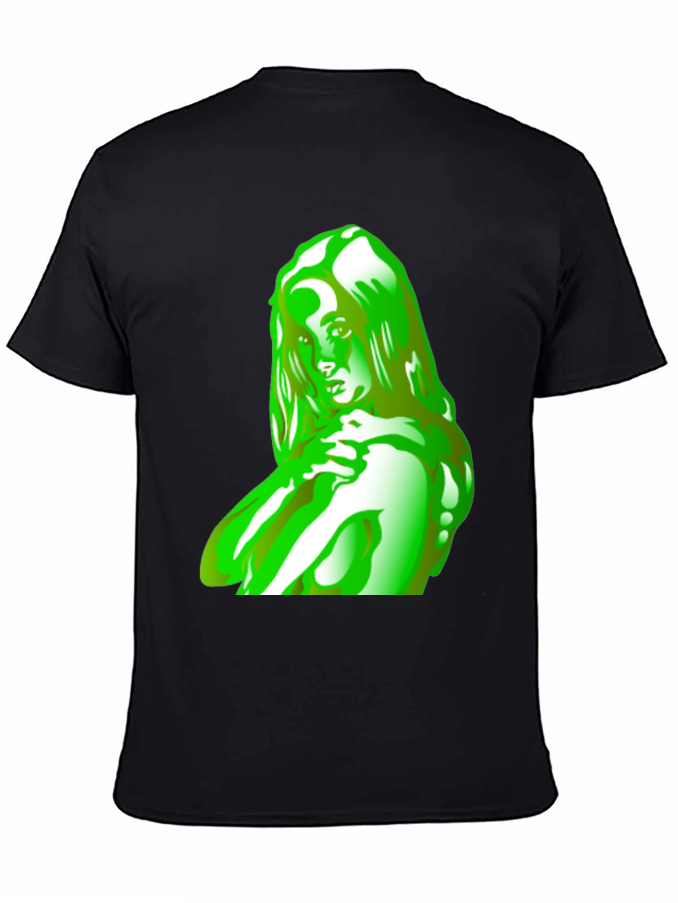 Green Silhouette Graphic Tee