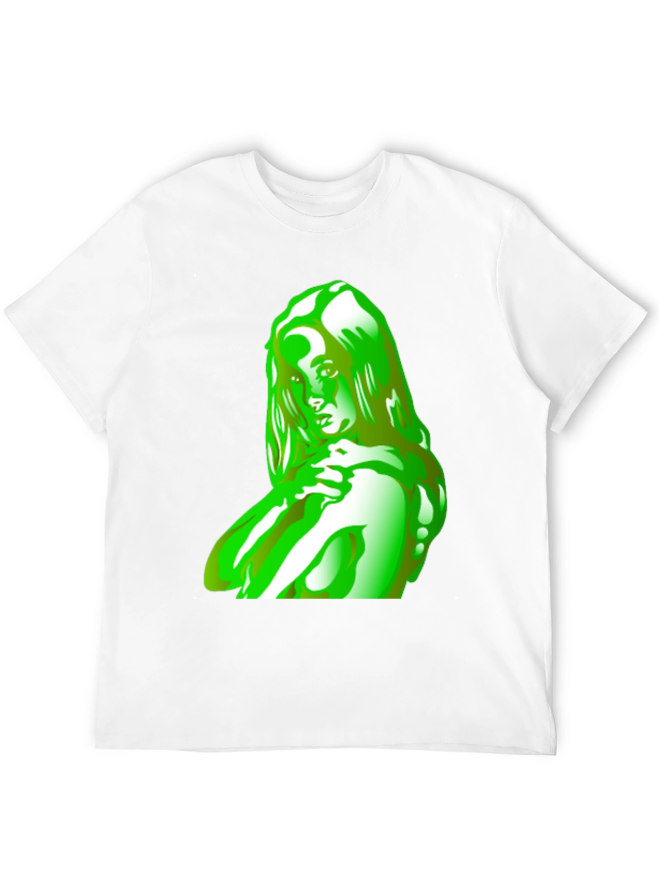 Green Silhouette Graphic Tee