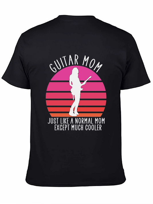 Guitar Mom T-Shirt - Cool Mom Graphic Tee