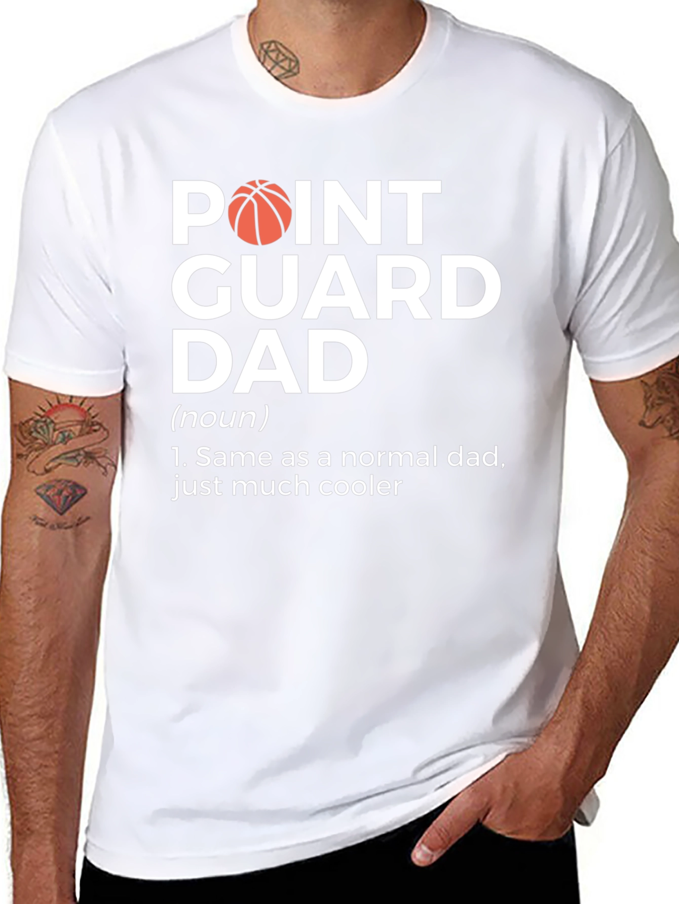 Point Guard Dad T-Shirt - Basketball Lover Gift