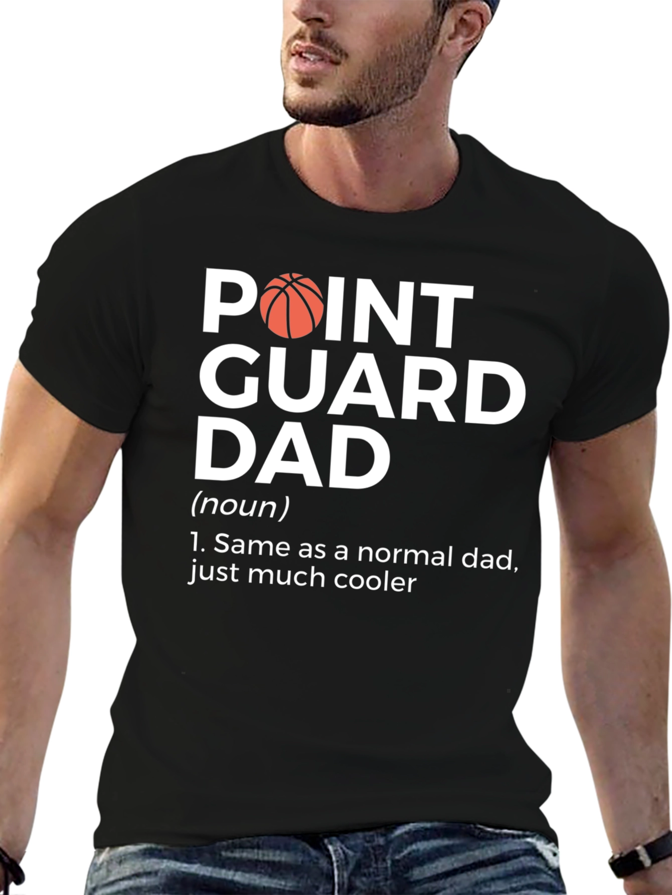 Point Guard Dad T-Shirt - Basketball Lover Gift
