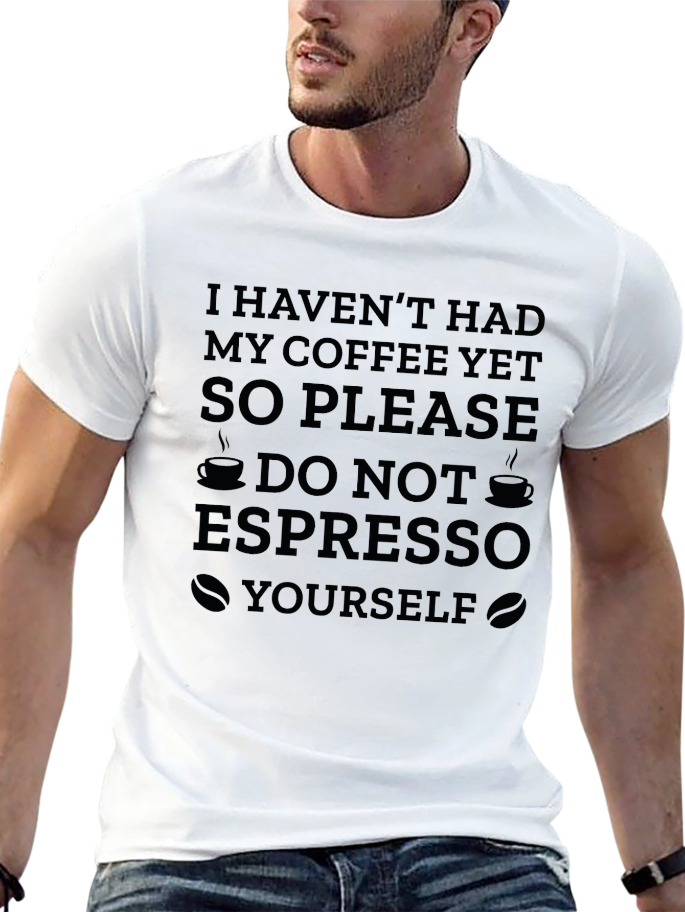 Coffee Lover T-Shirt: Espresso Yourself Humor Tee