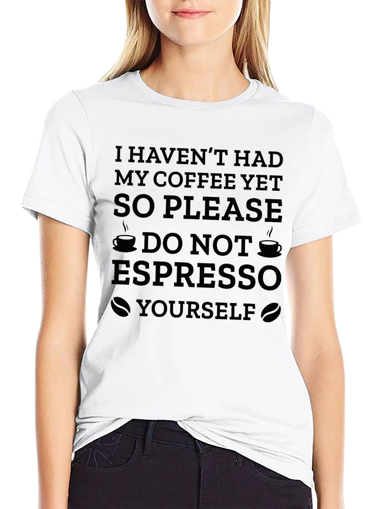 Coffee Lover T-Shirt: Espresso Yourself Humor Tee
