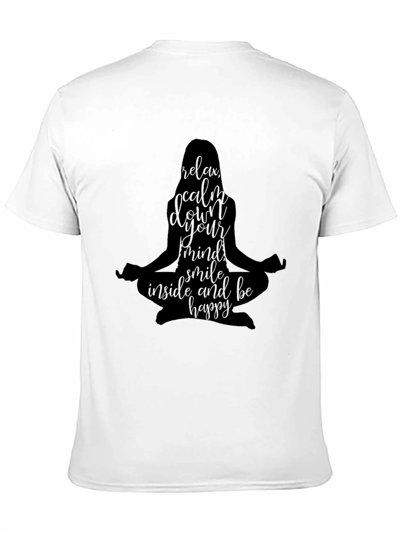 Relax Mind Graphic T-Shirt - Yoga Meditation Tee