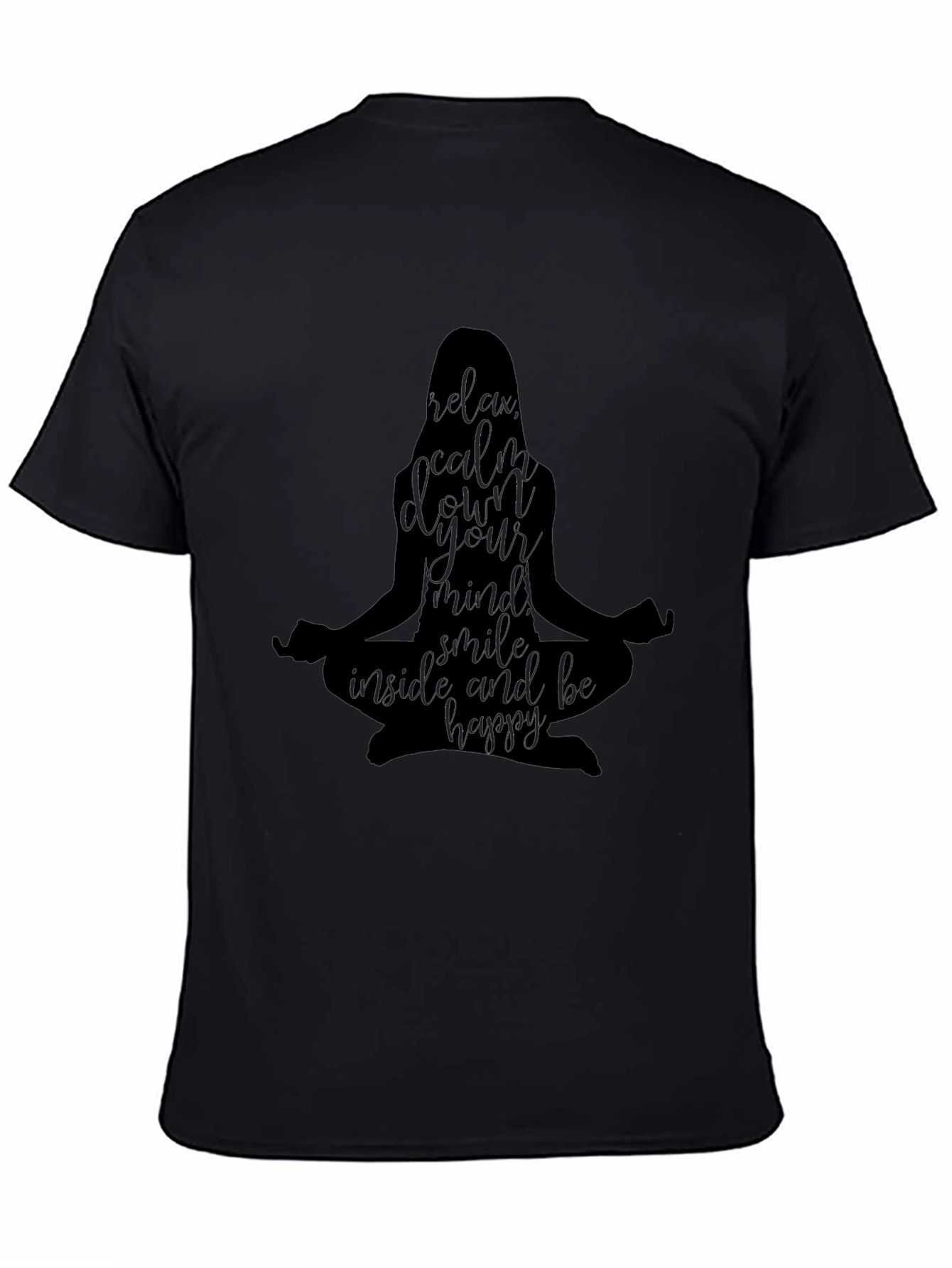 Relax Mind Graphic T-Shirt - Yoga Meditation Tee