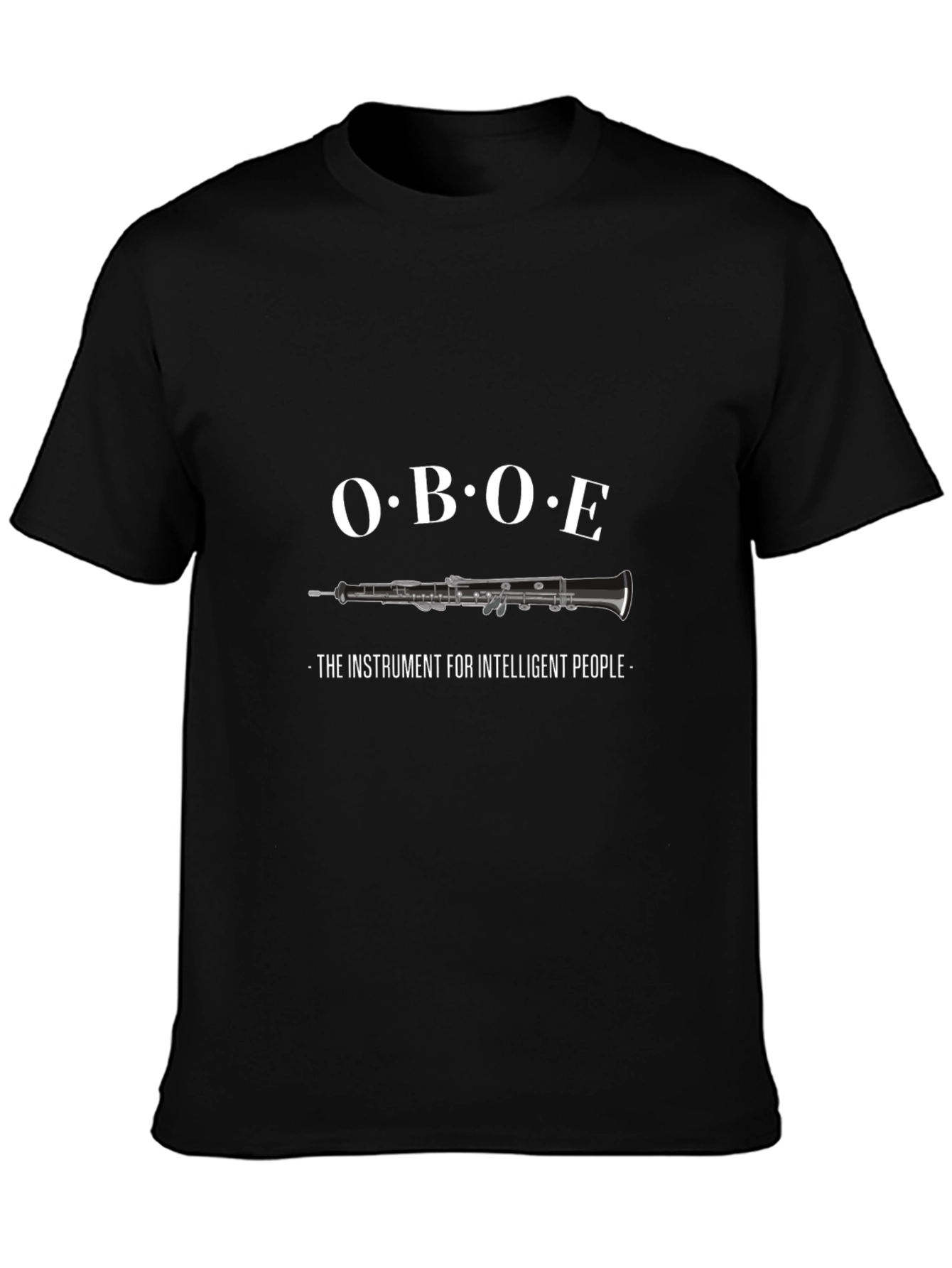 Oboe Instrument T-Shirt - Music Lover Gift