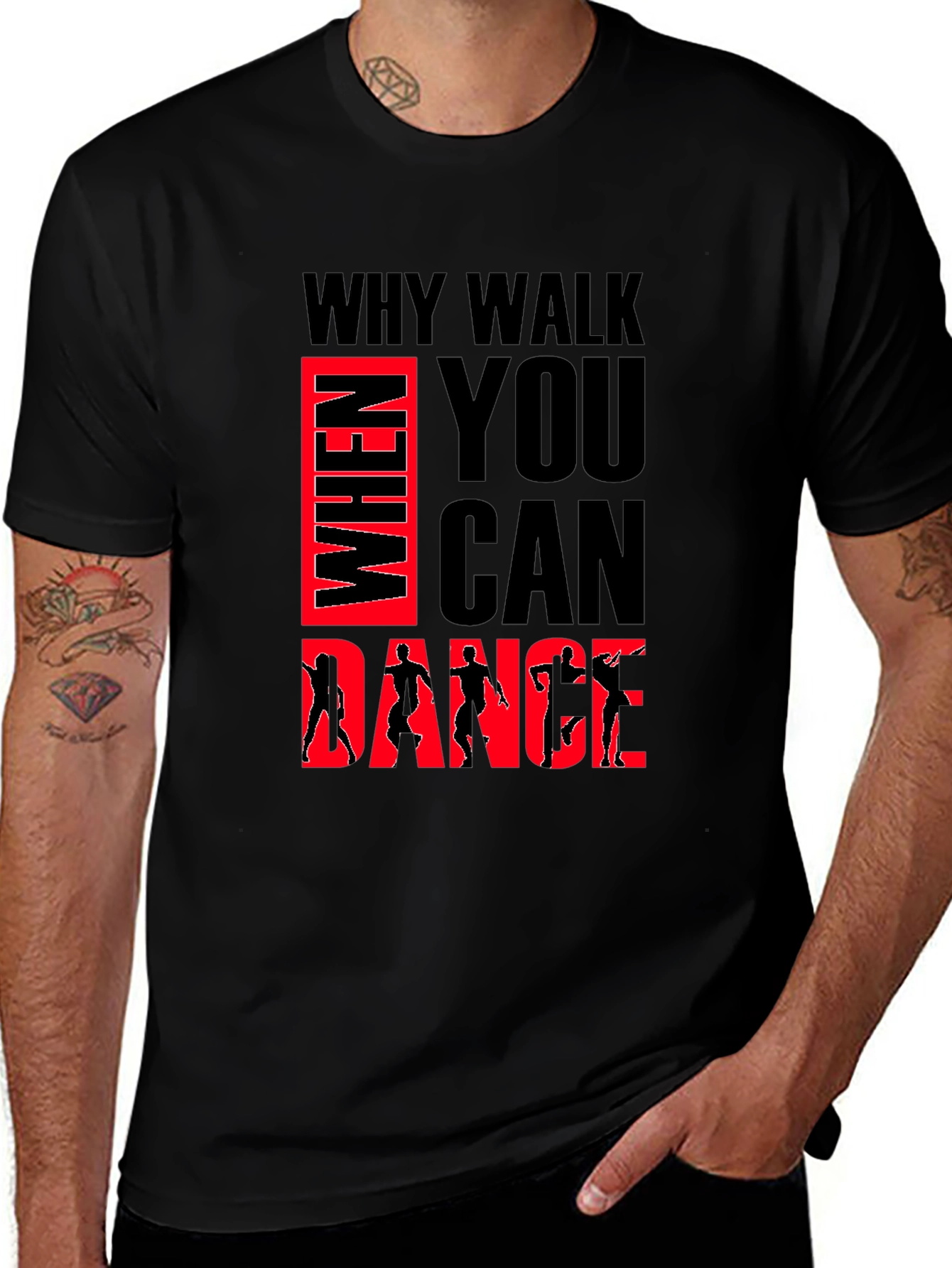 Why Walk When You Can Dance Graphic Tee