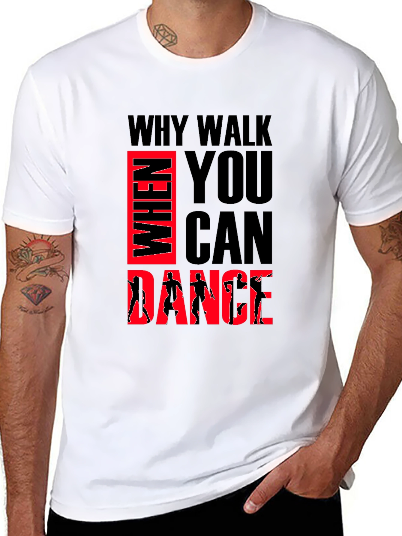 Why Walk When You Can Dance Graphic Tee