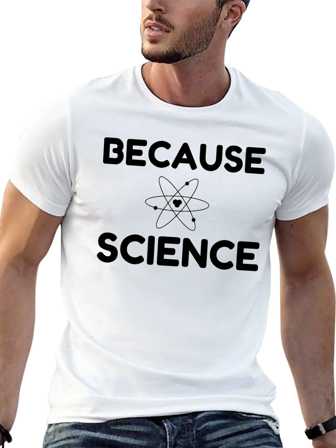 Because Science T-Shirt - Atom Graphic Tee