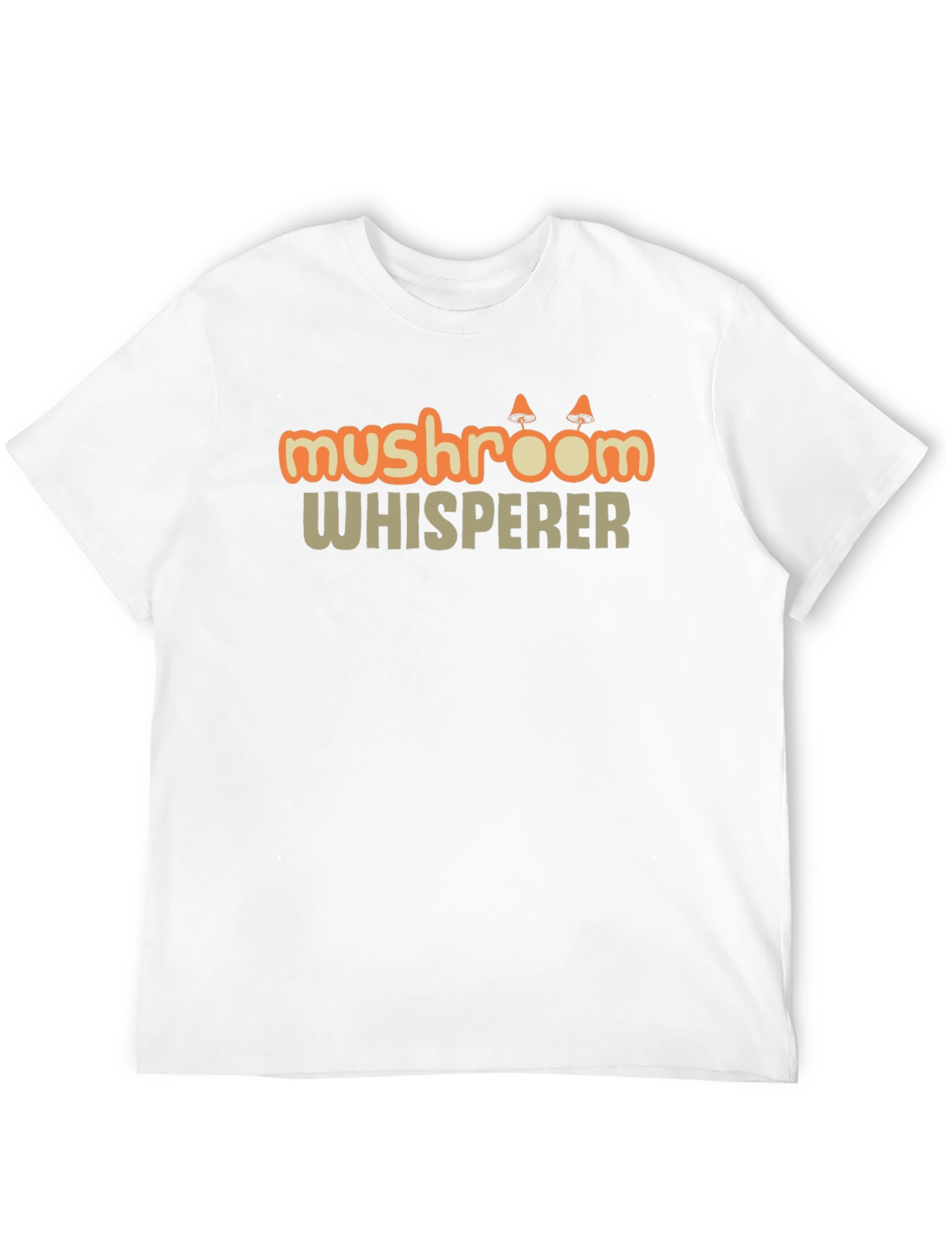 Mushroom Whisperer Graphic T-Shirt Fun Nature Tee