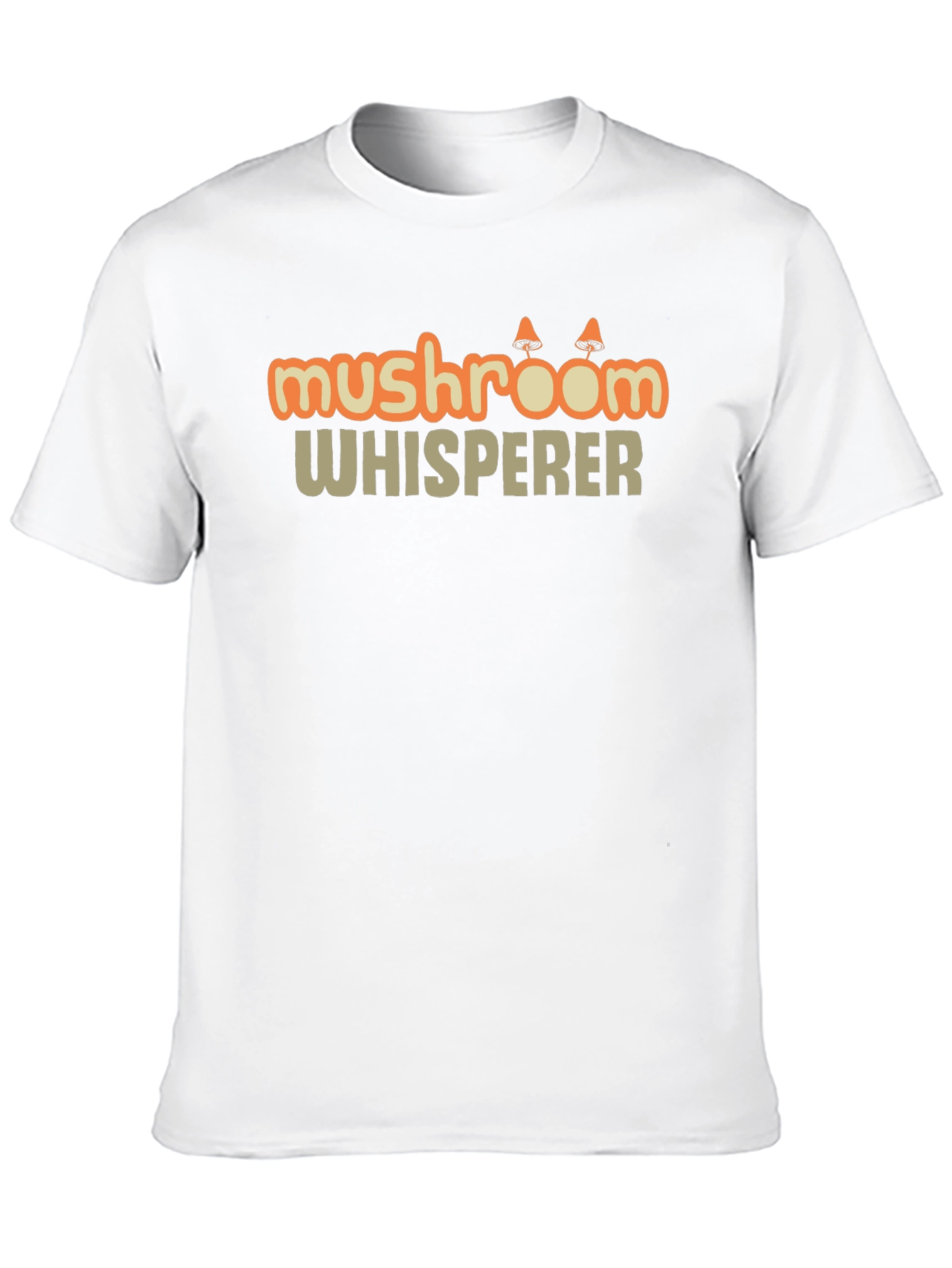 Mushroom Whisperer Graphic T-Shirt Fun Nature Tee