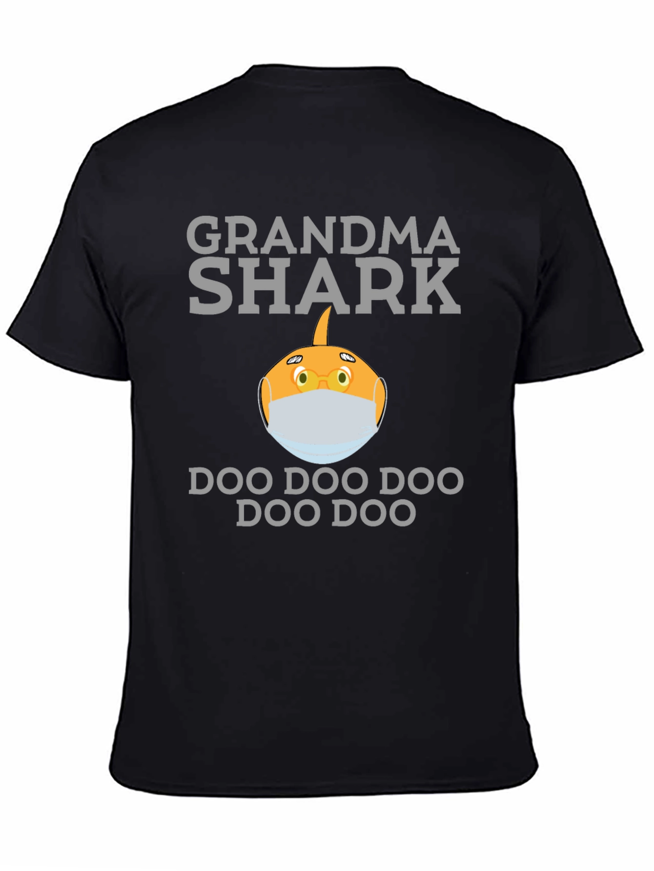 Grandma Shark Doo Doo T-Shirt - Novelty Graphic Tee