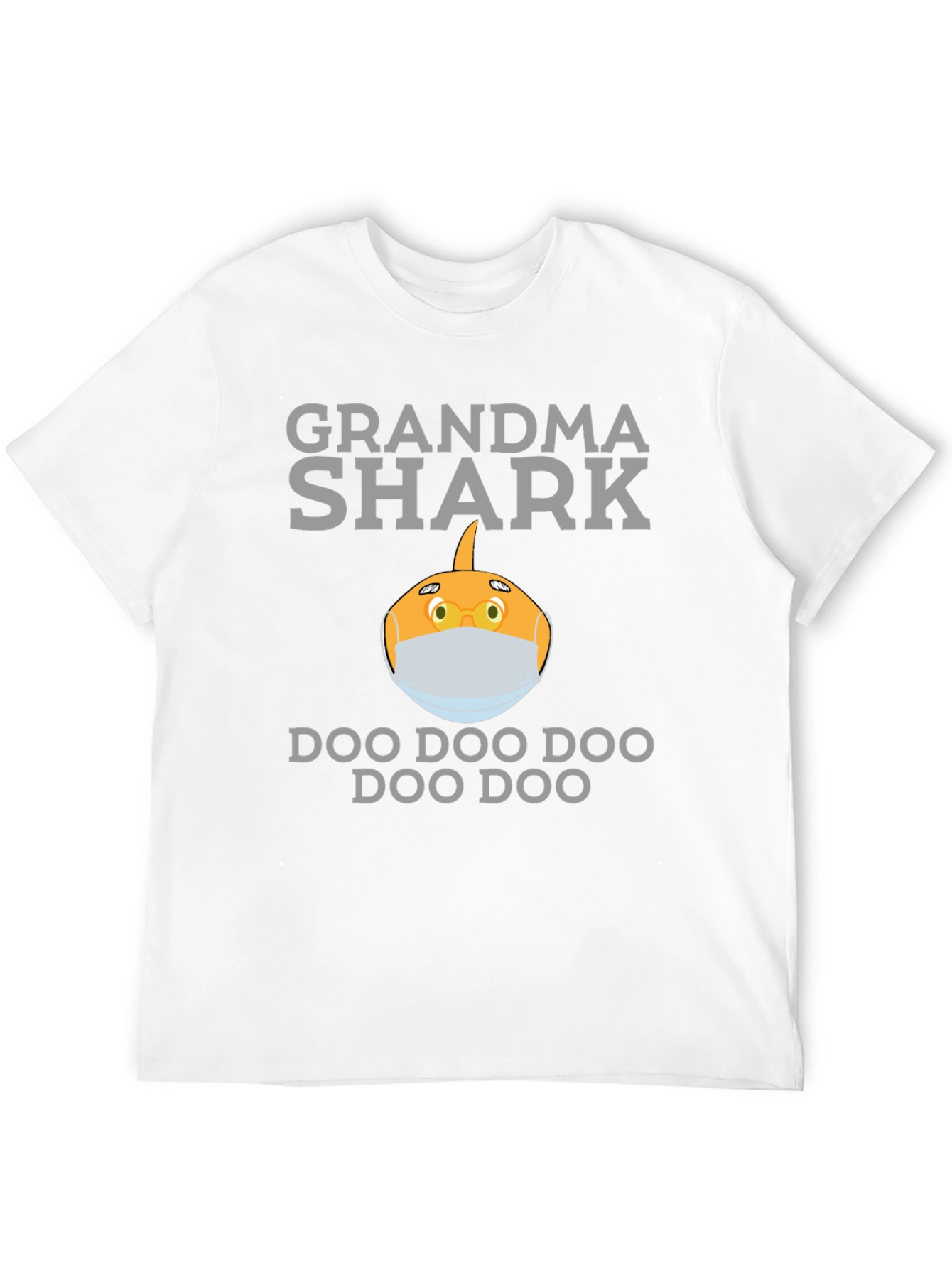 Grandma Shark Doo Doo T-Shirt - Novelty Graphic Tee