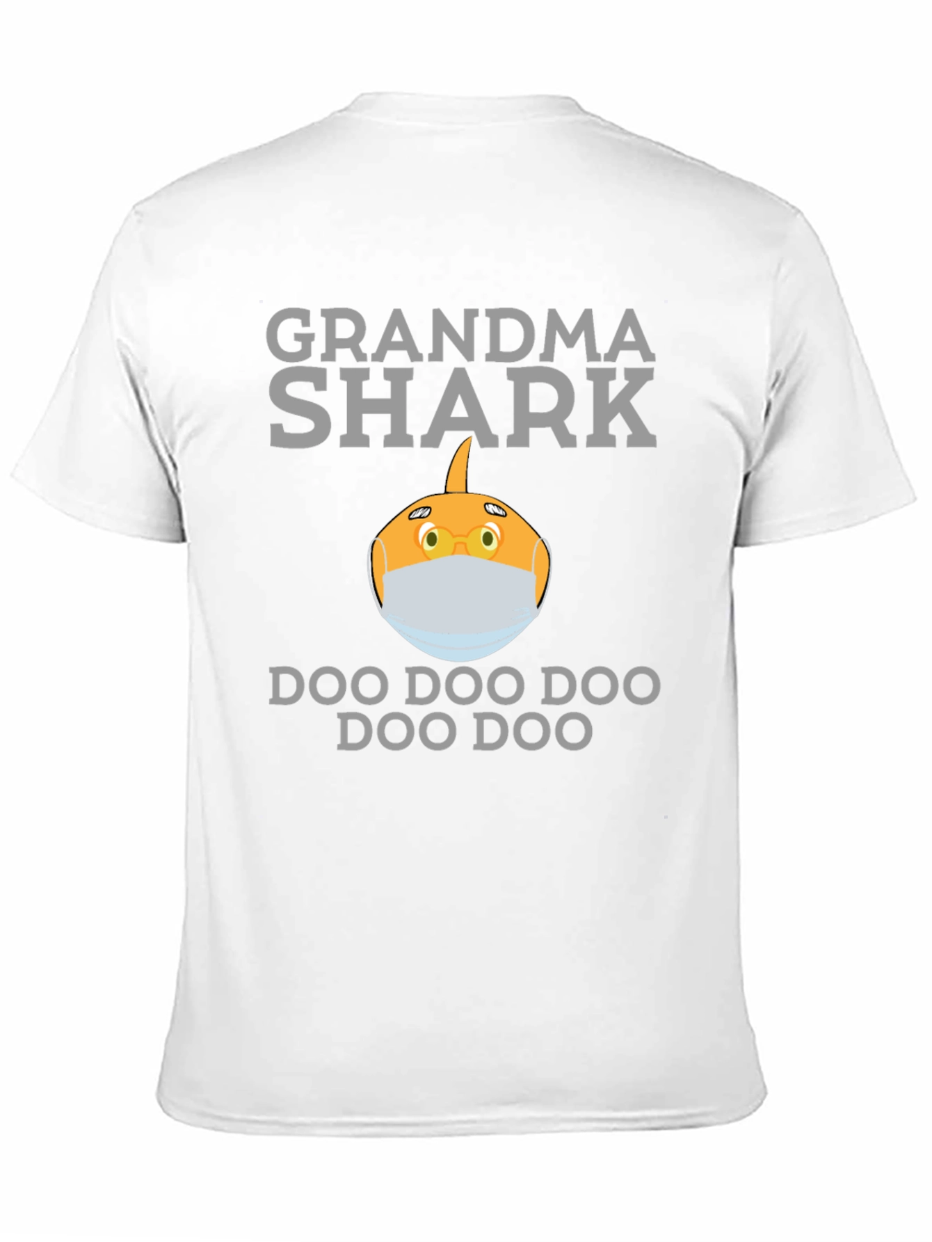 Grandma Shark Doo Doo T-Shirt - Novelty Graphic Tee