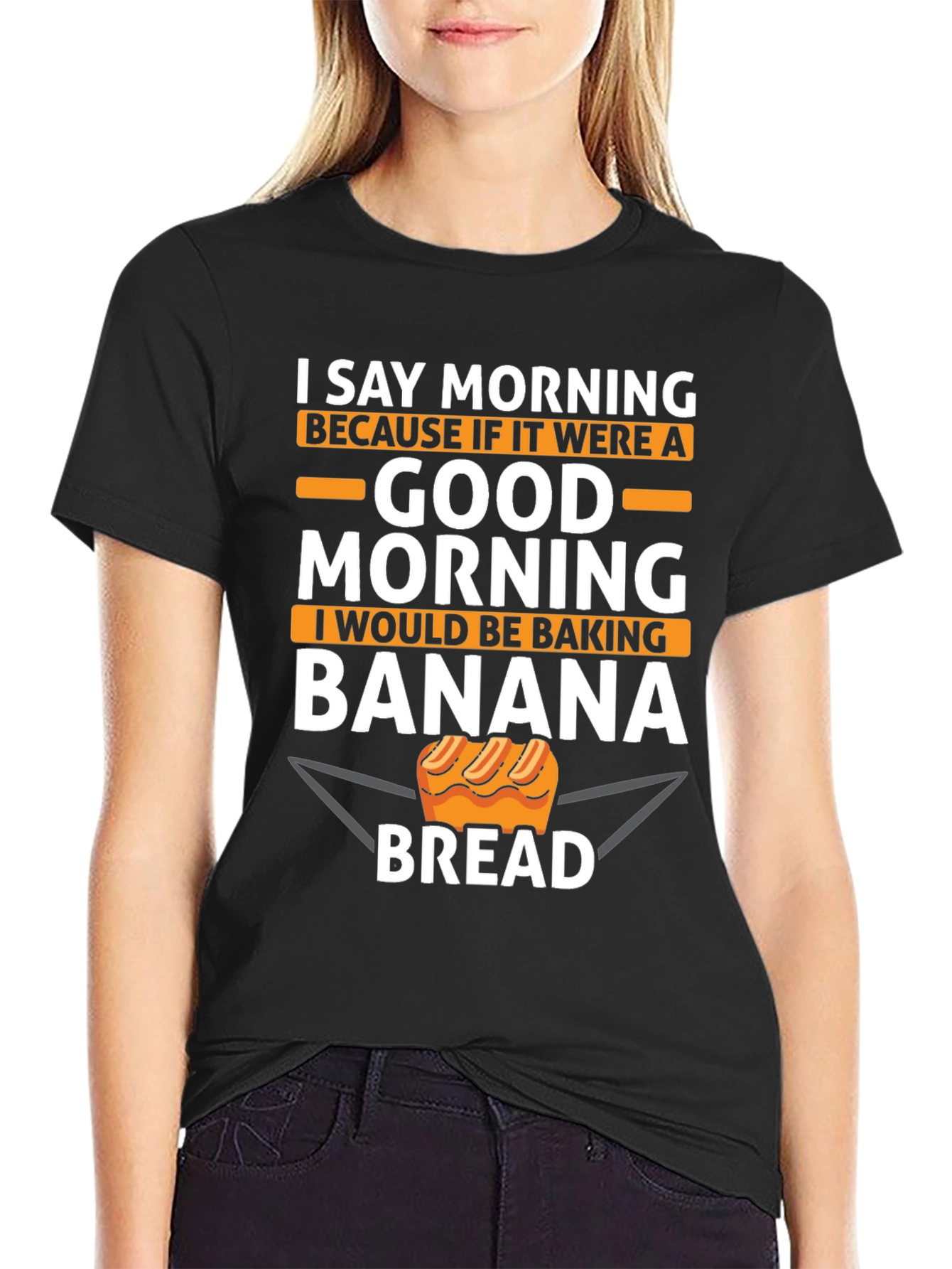 Funny Banana Bread Baker T-Shirt