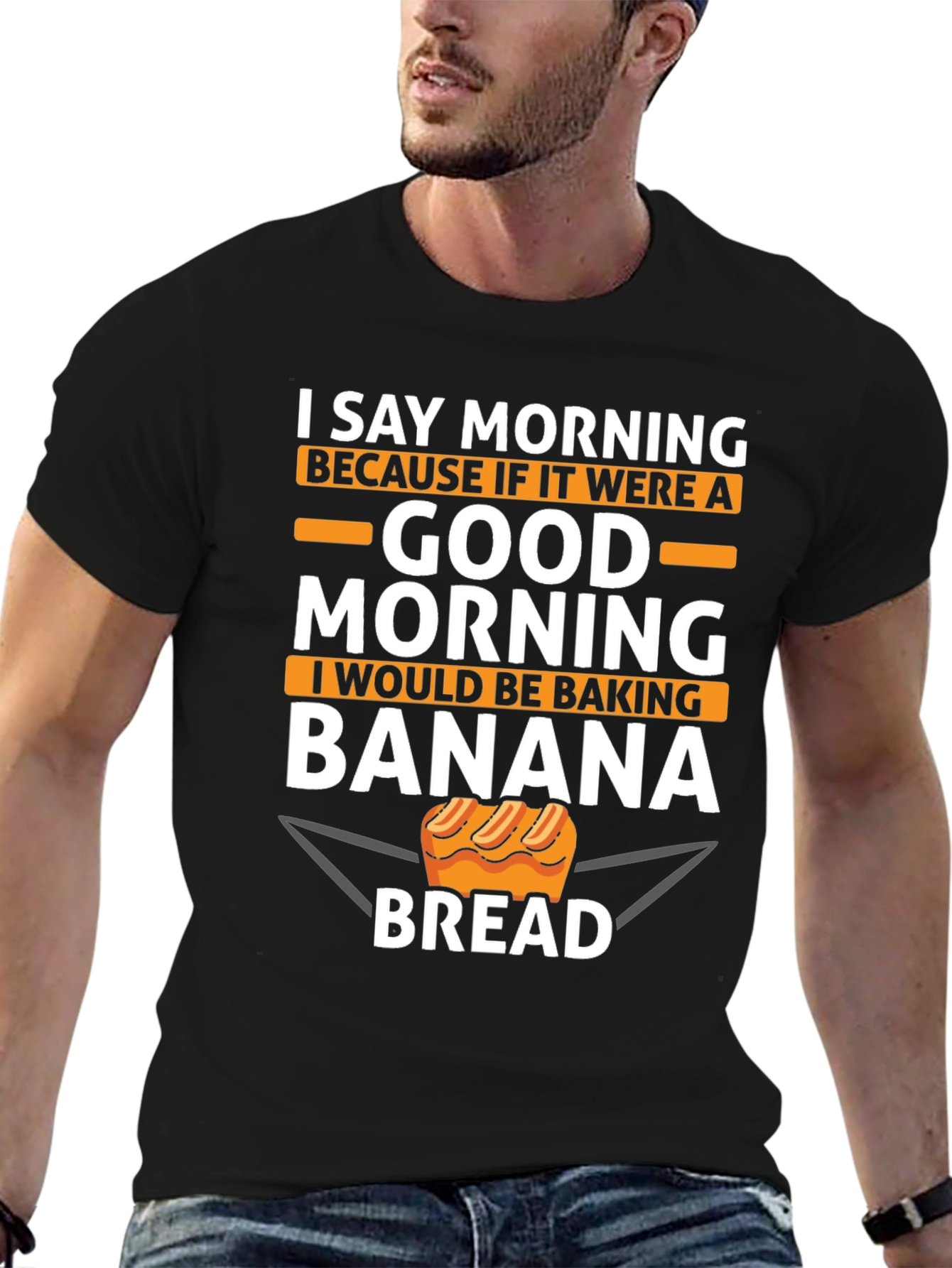 Funny Banana Bread Baker T-Shirt