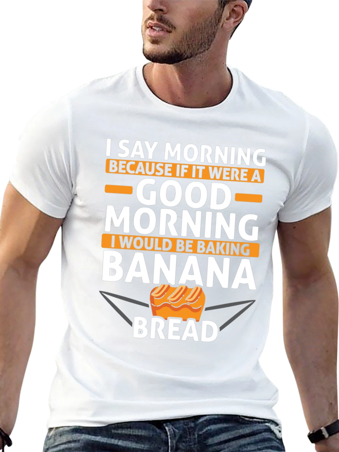 Funny Banana Bread Baker T-Shirt