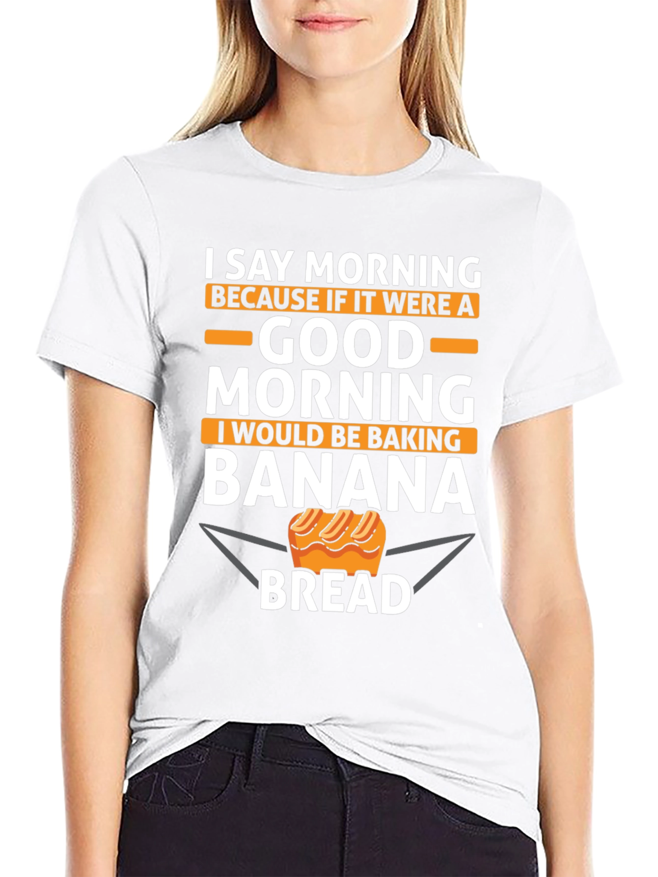 Funny Banana Bread Baker T-Shirt