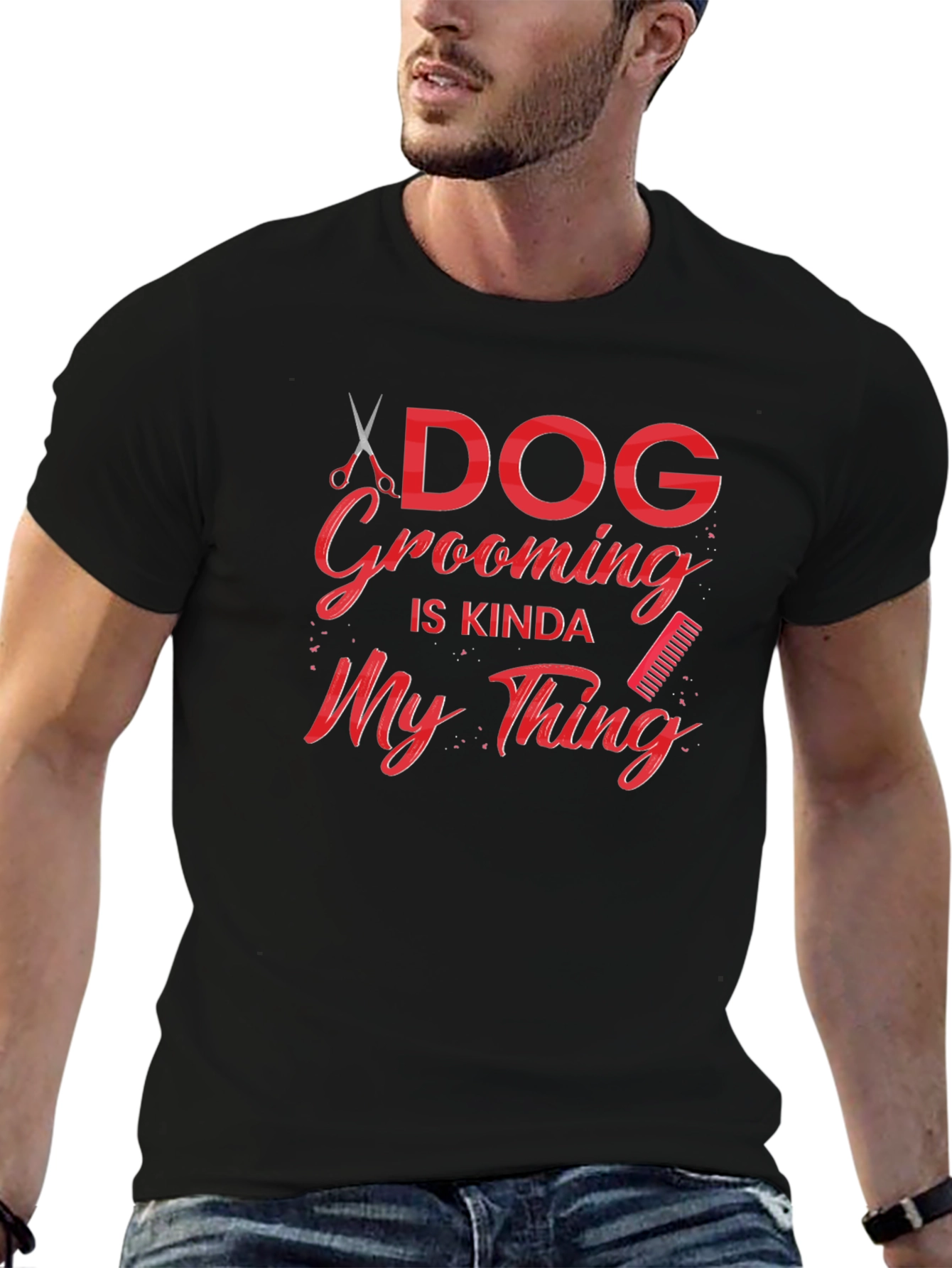 Dog Grooming Is My Thing Graphic Tee