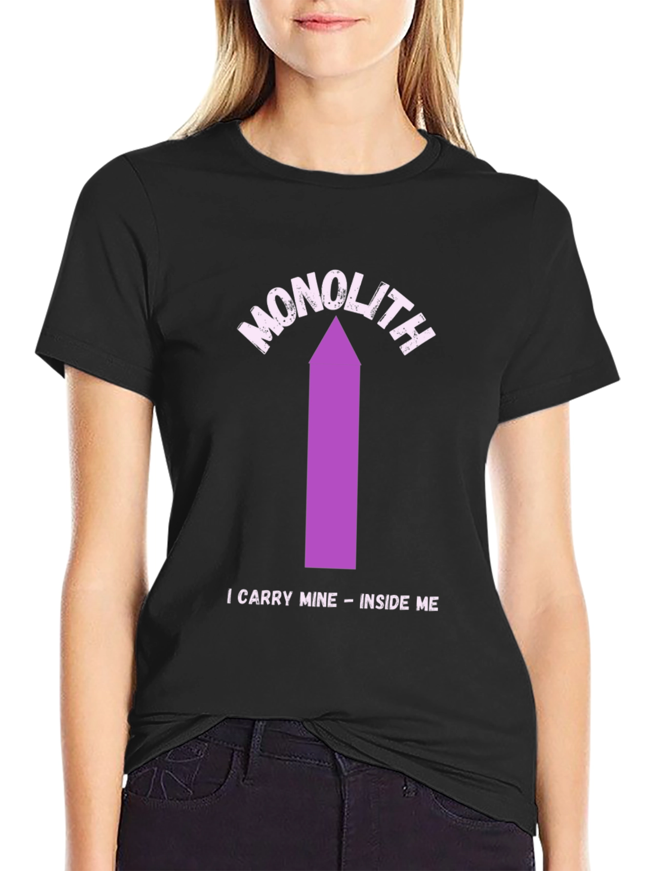 Monolith Inside Me Black T-Shirt