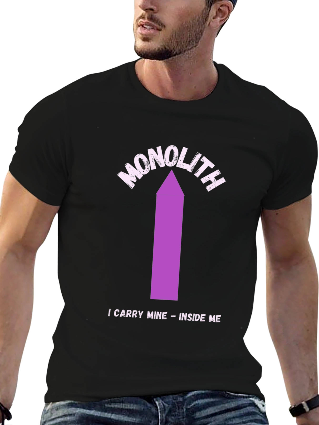 Monolith Inside Me Black T-Shirt