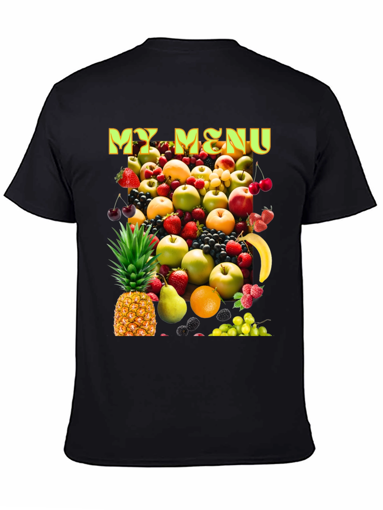 Fruit My Menu Graphic T-Shirt