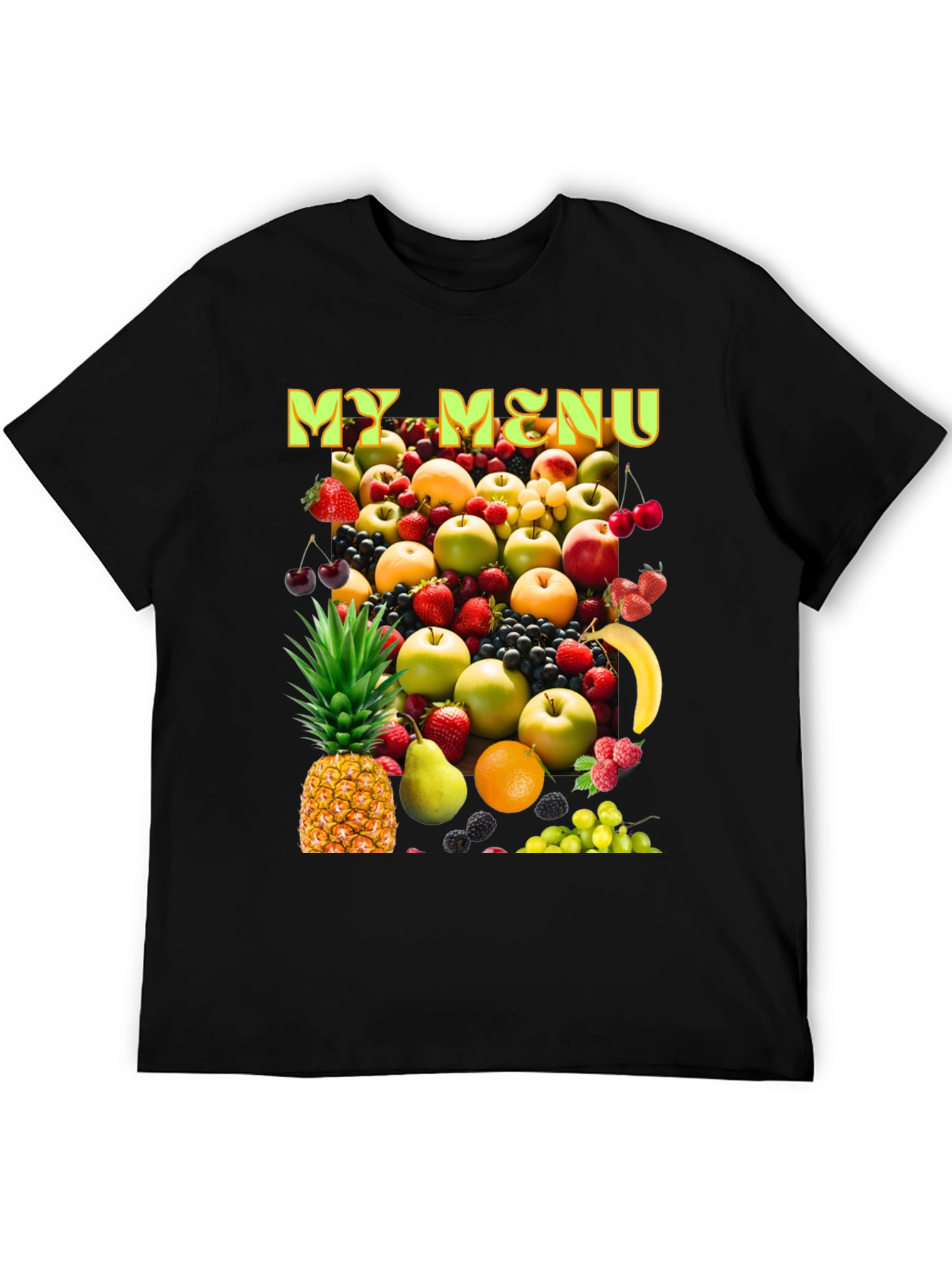 Fruit My Menu Graphic T-Shirt