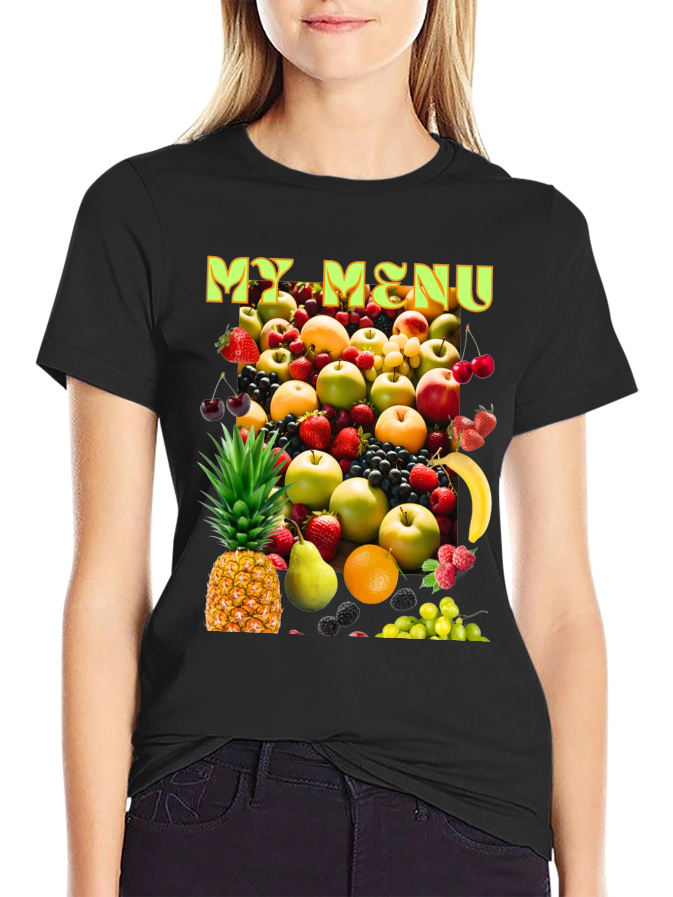 Fruit My Menu Graphic T-Shirt