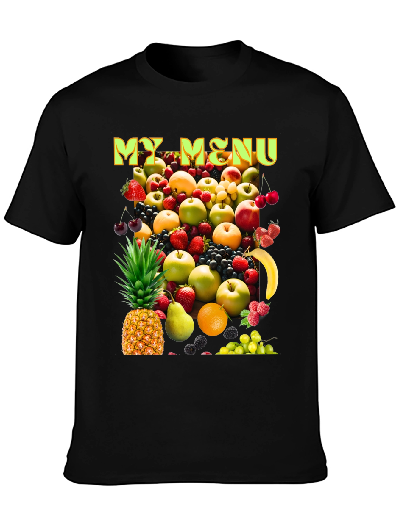 Fruit My Menu Graphic T-Shirt