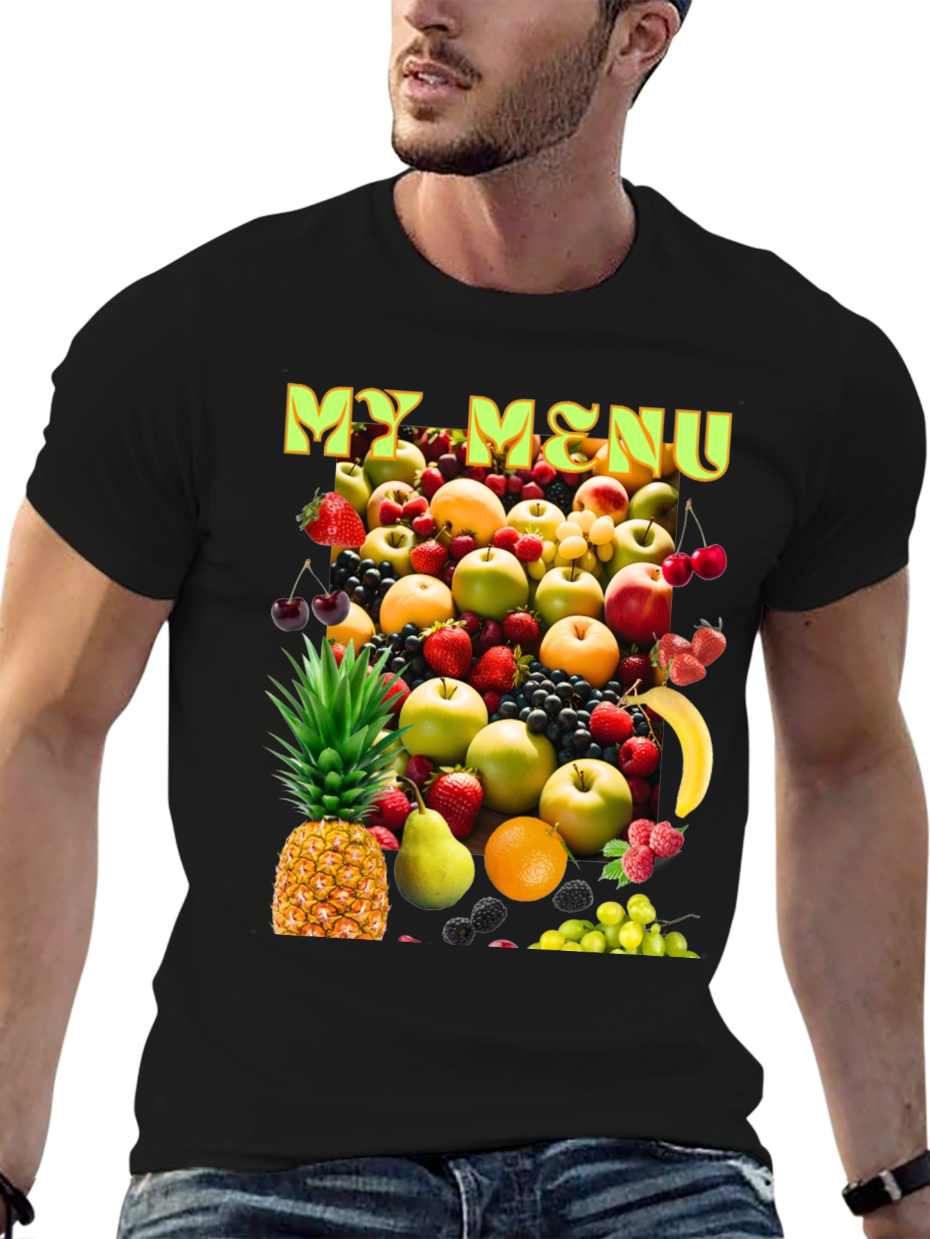Fruit My Menu Graphic T-Shirt
