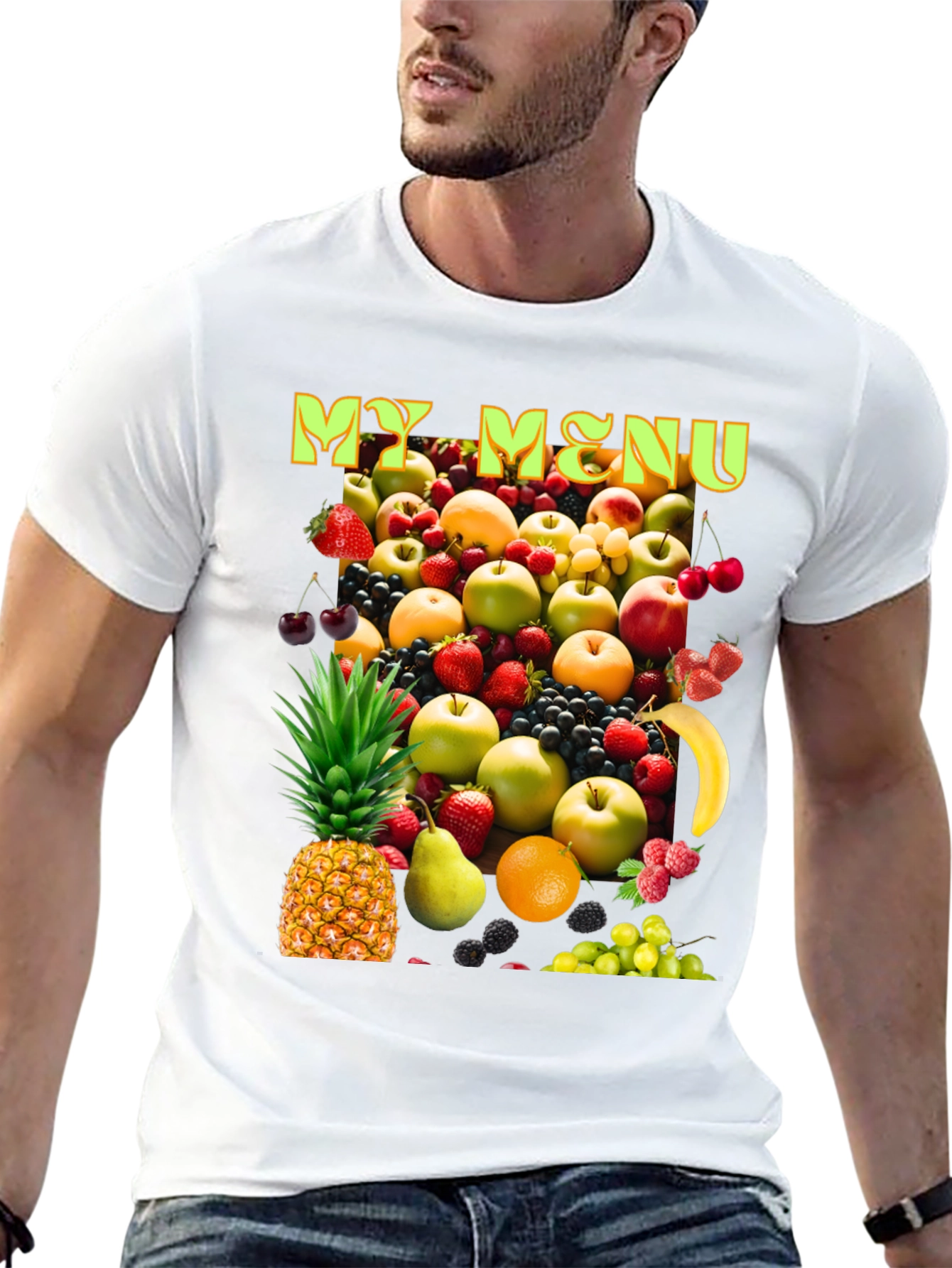 Fruit My Menu Graphic T-Shirt