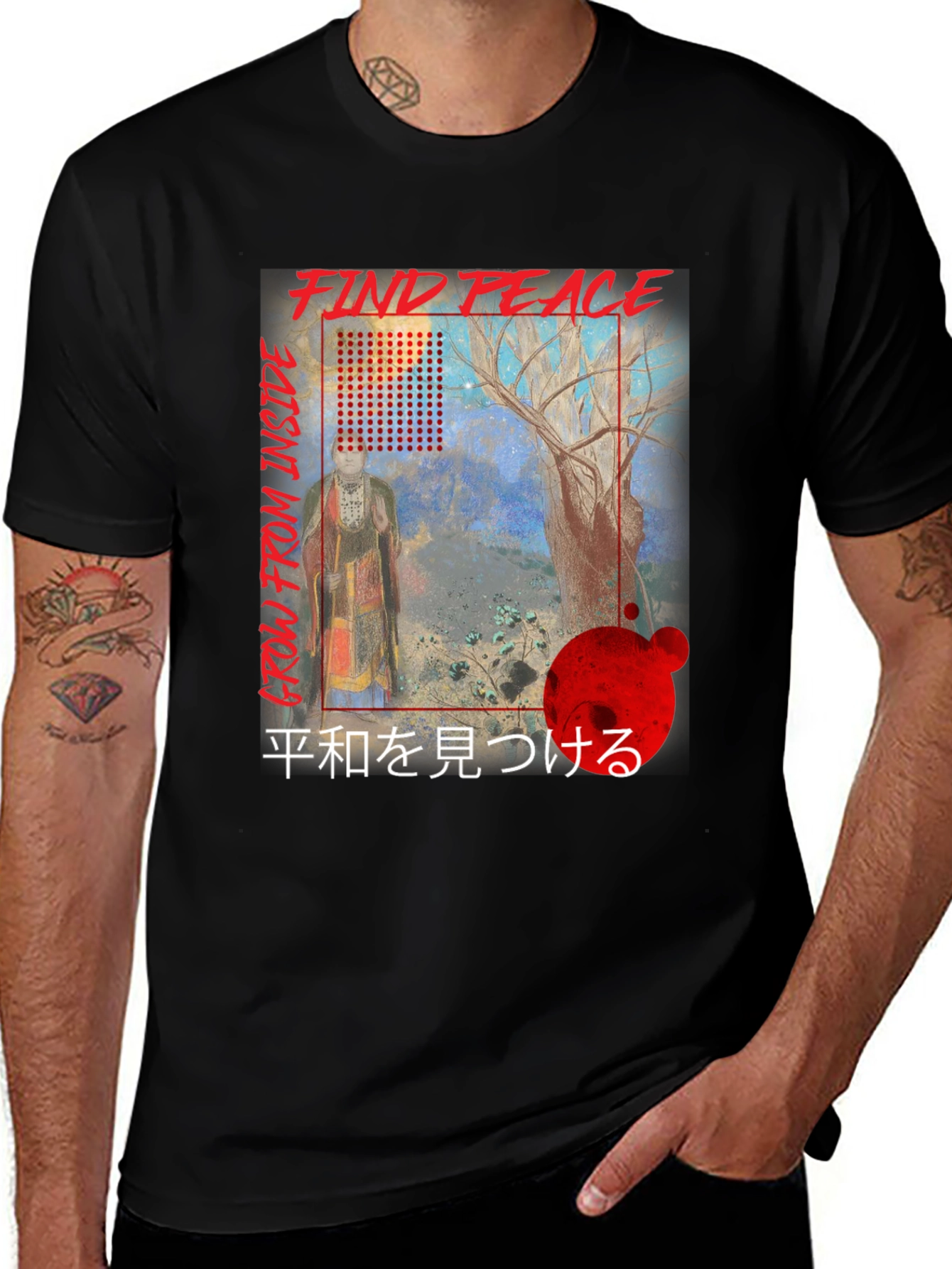Peaceful Mind Graphic T-Shirt