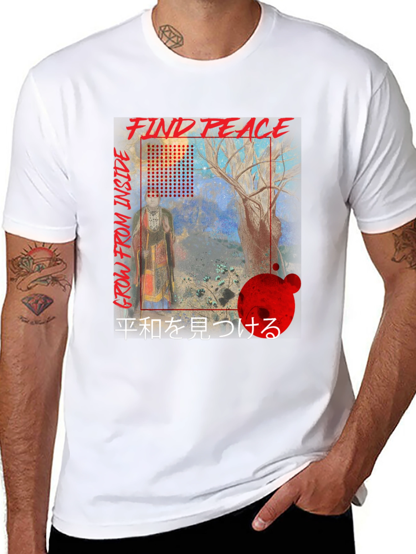 Peaceful Mind Graphic T-Shirt