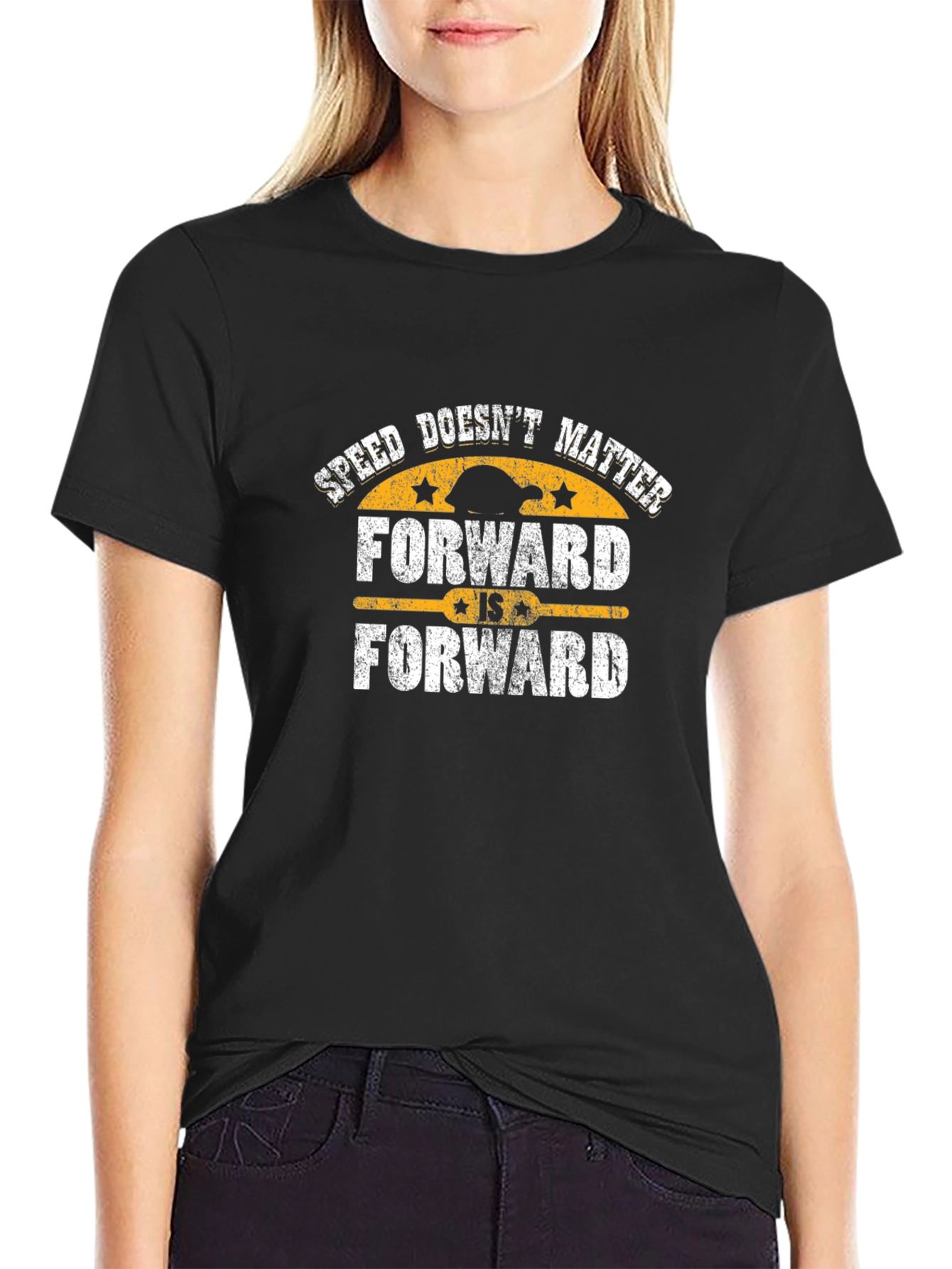 Speed Doesnt Matter Forward T-Shirt