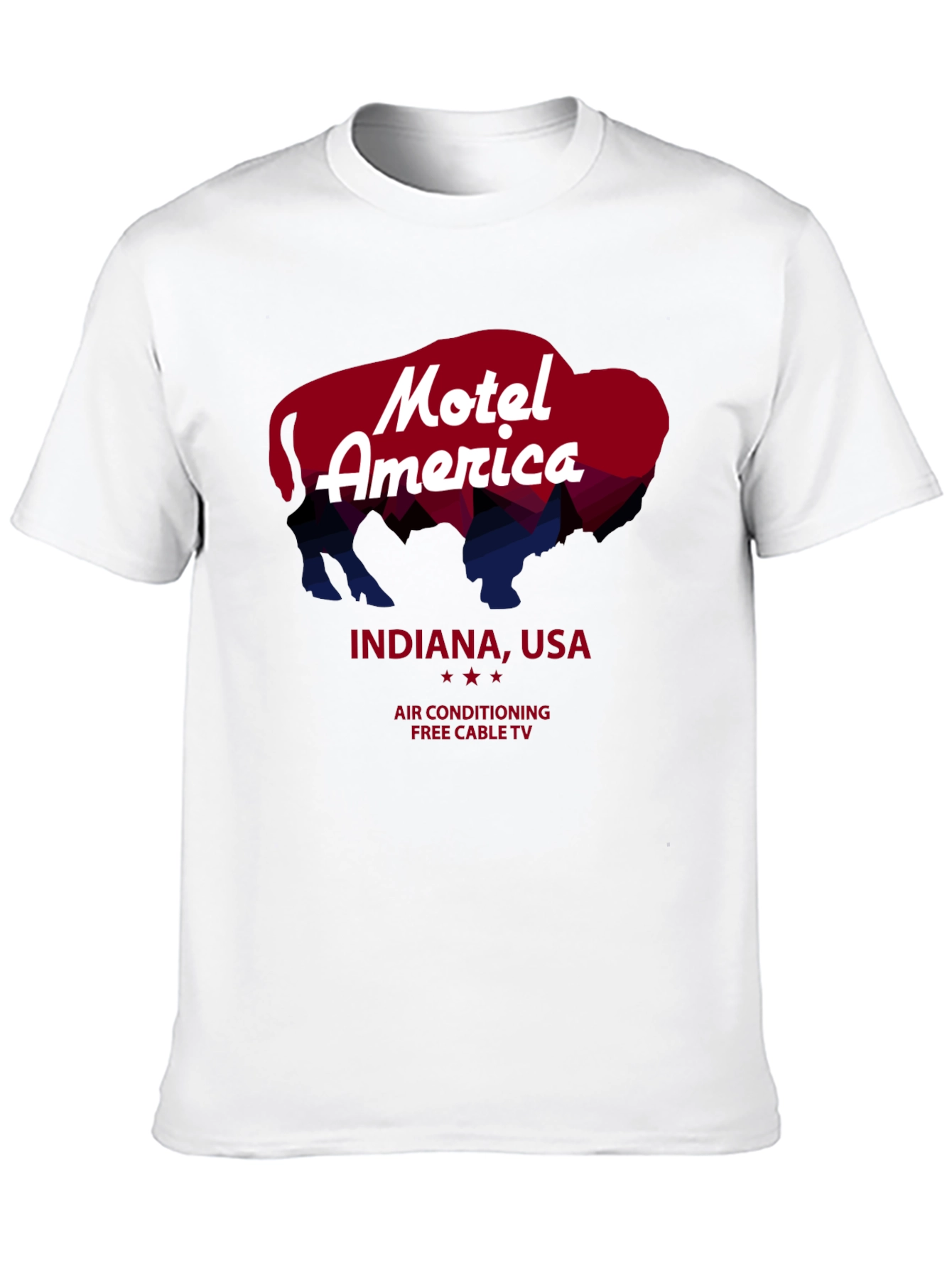 Motel America Indiana USA Graphic T-Shirt