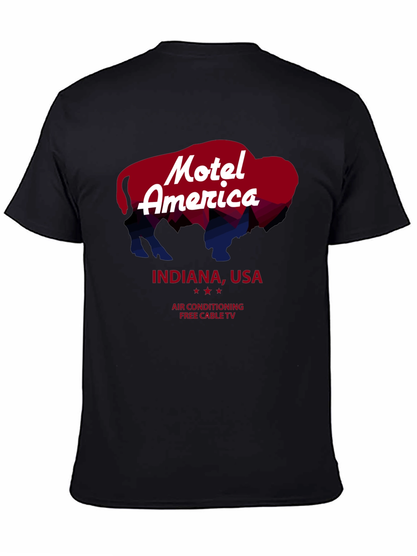 Motel America Indiana USA Graphic T-Shirt