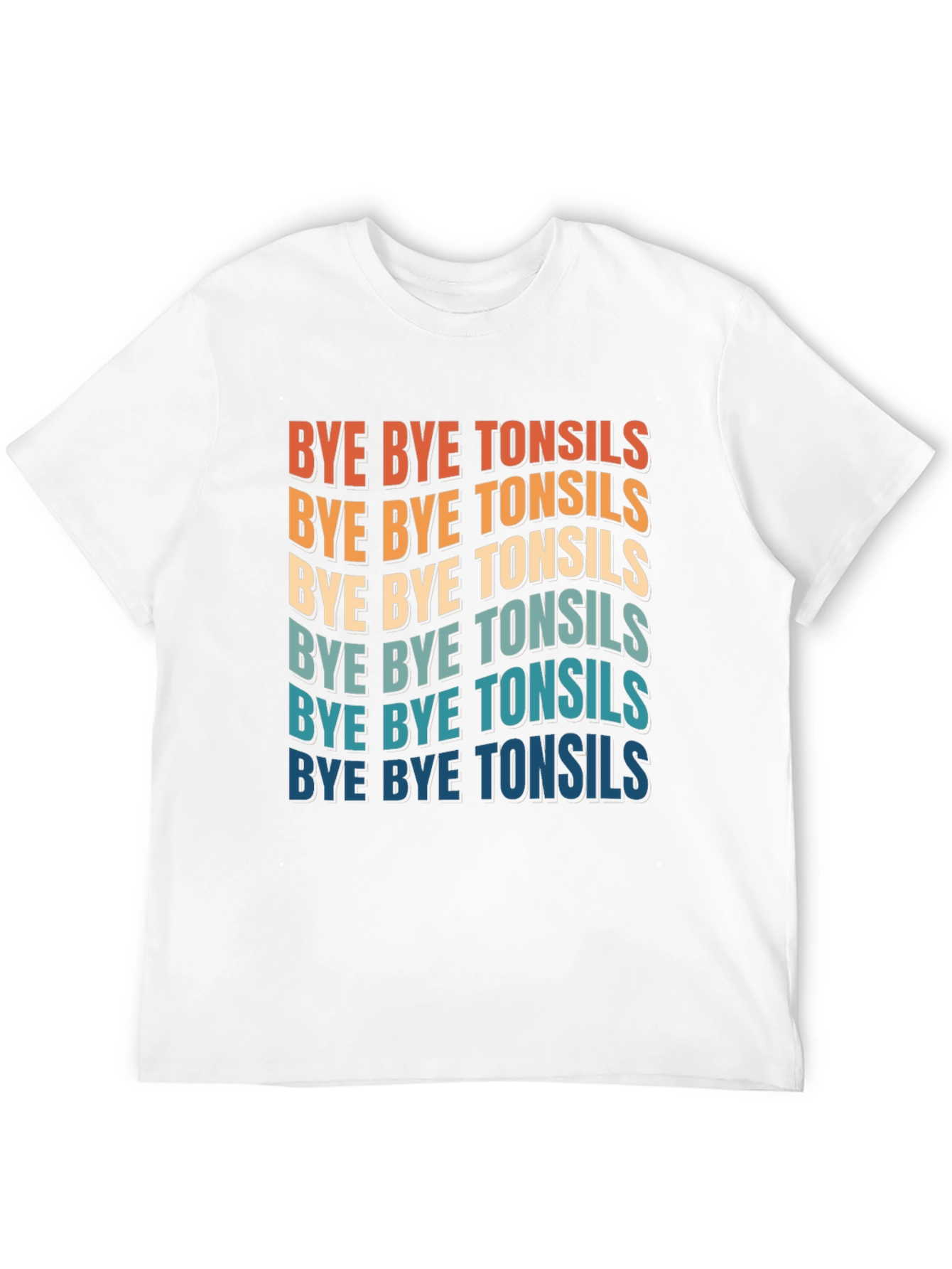 Bye Bye Tonsils Graphic T-Shirt - Black Cotton Tee