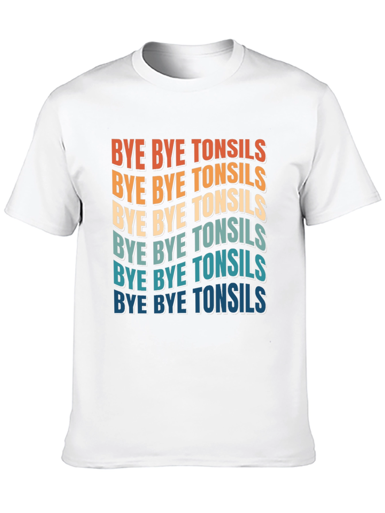 Bye Bye Tonsils Graphic T-Shirt - Black Cotton Tee