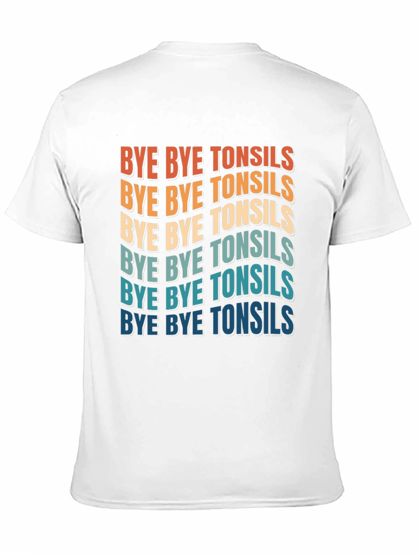 Bye Bye Tonsils Graphic T-Shirt - Black Cotton Tee
