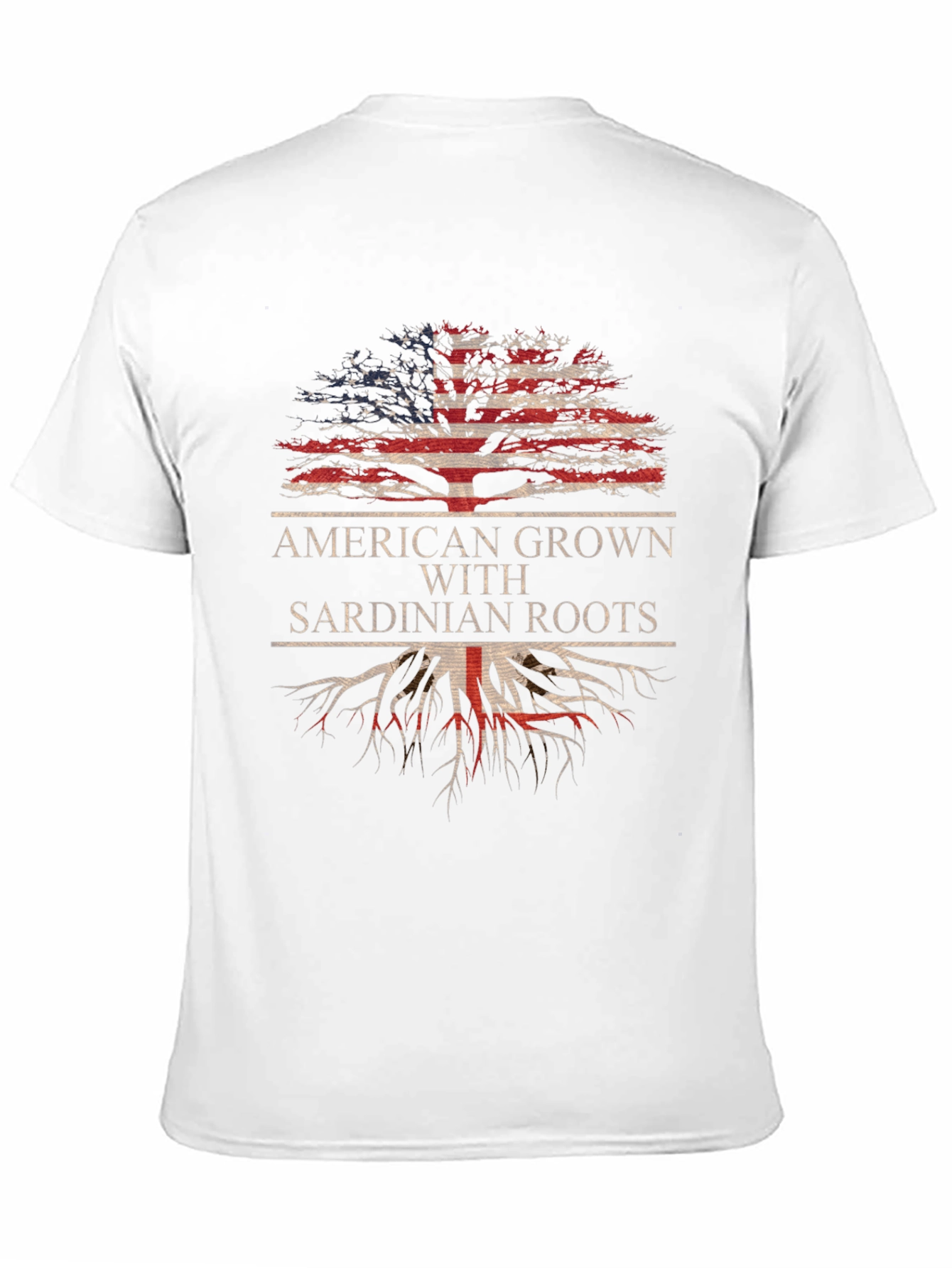American Grown Sardinian Roots T-Shirt