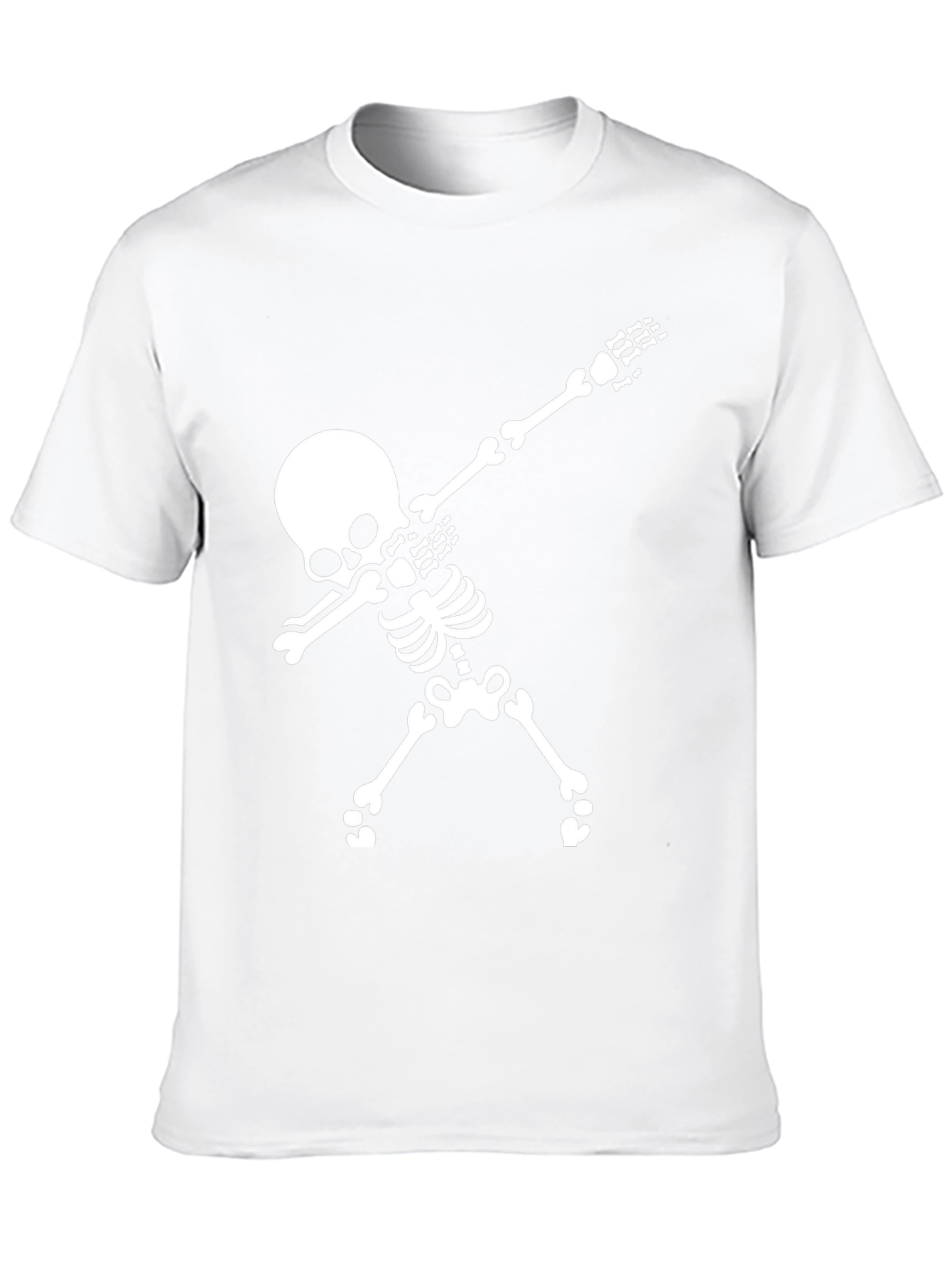 Skeleton Dab T-Shirt - Black Cotton Tee