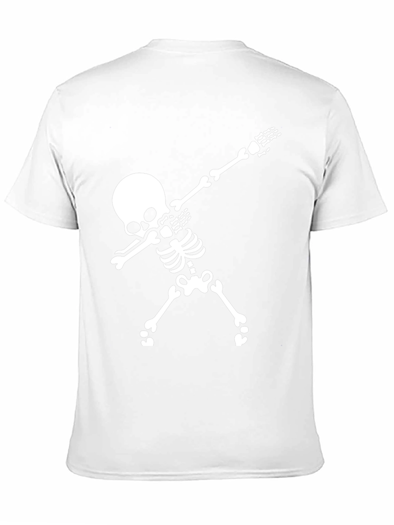 Skeleton Dab T-Shirt - Black Cotton Tee