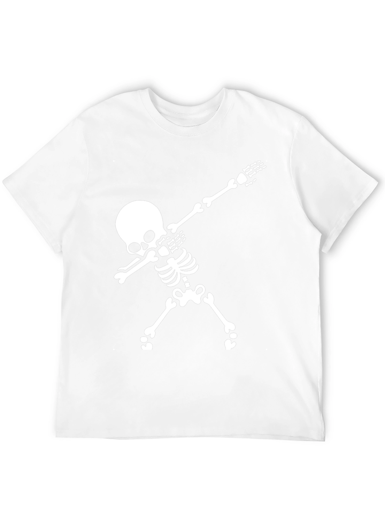 Skeleton Dab T-Shirt - Black Cotton Tee