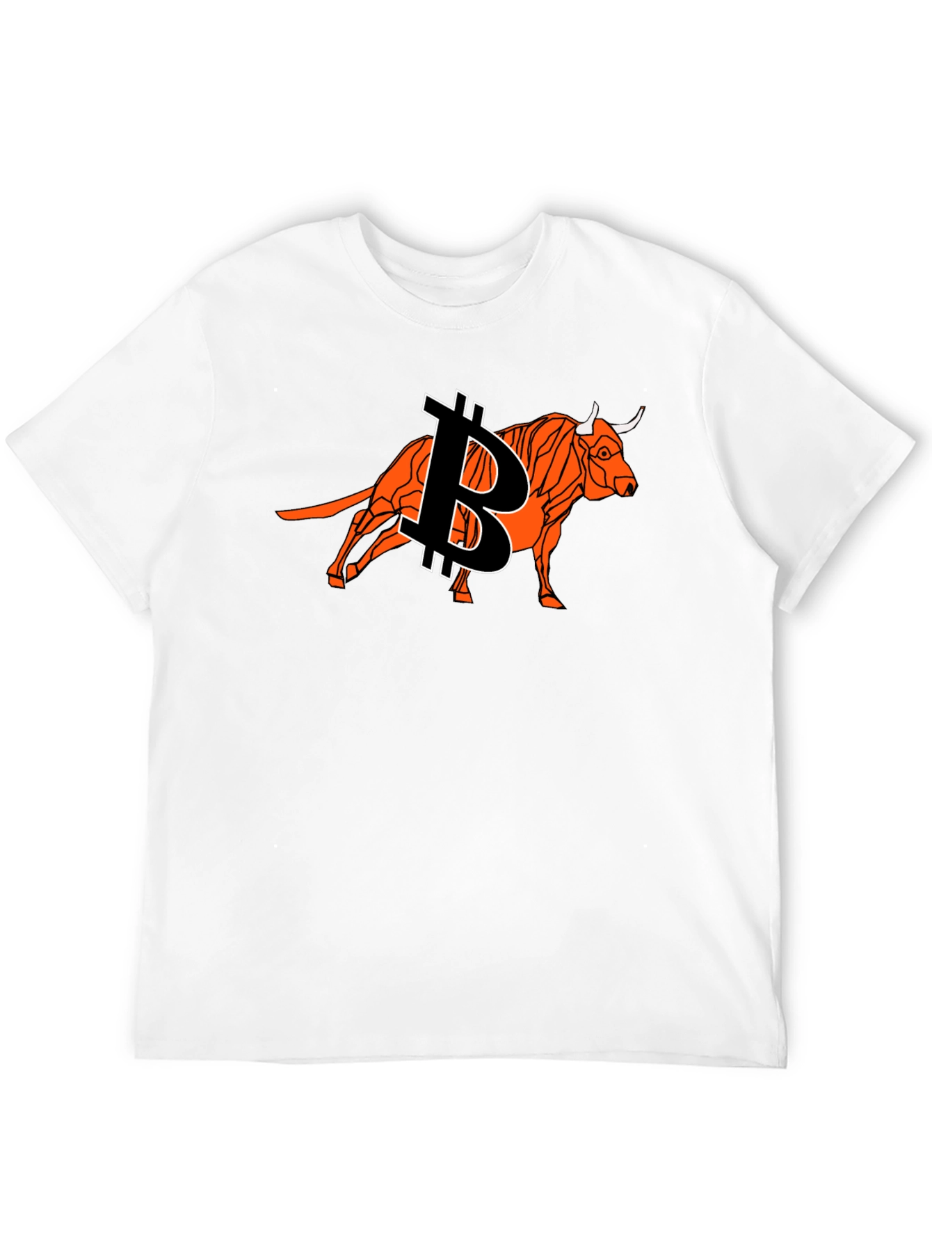 Bitcoin Bull T-Shirt - Crypto Design