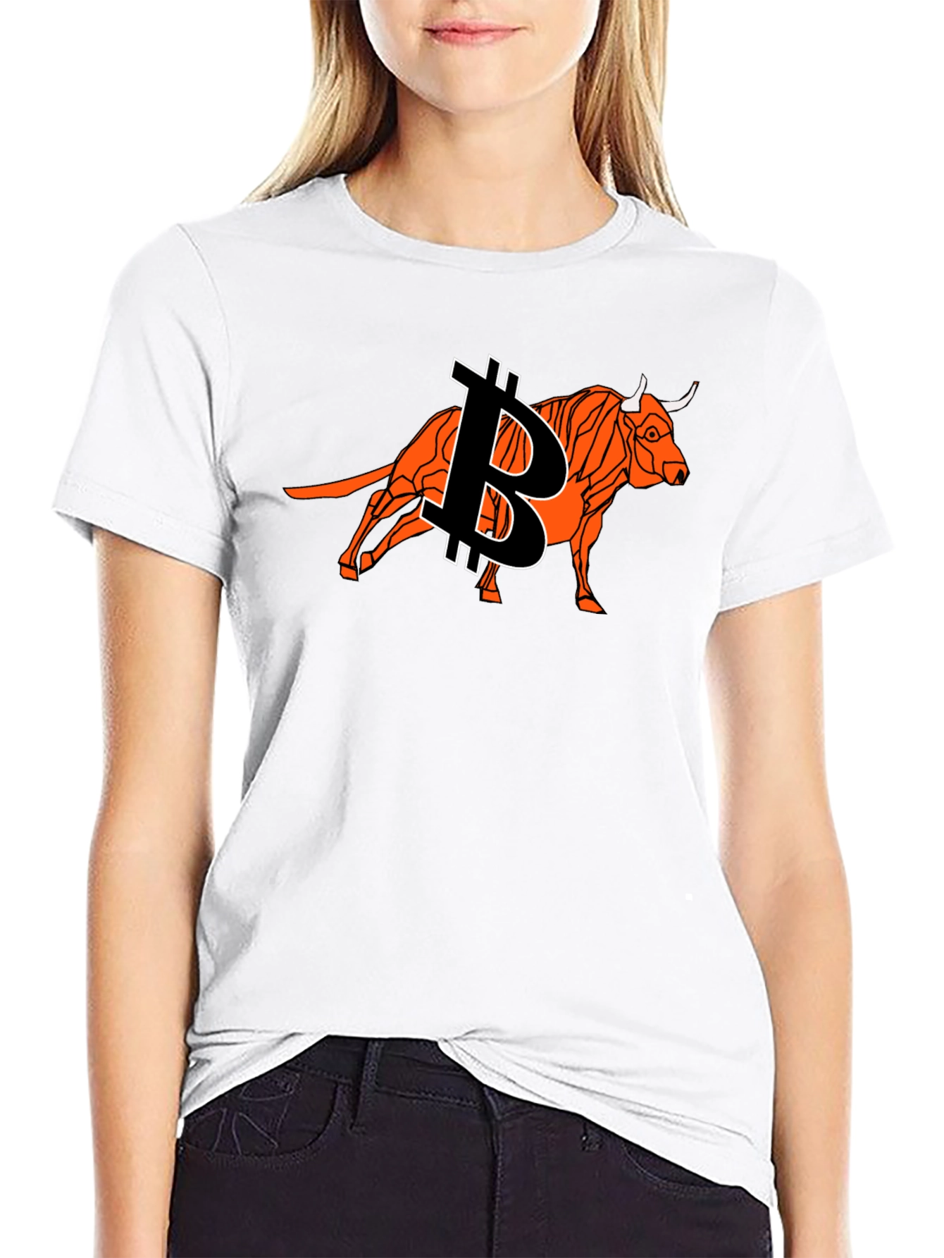 Bitcoin Bull T-Shirt - Crypto Design