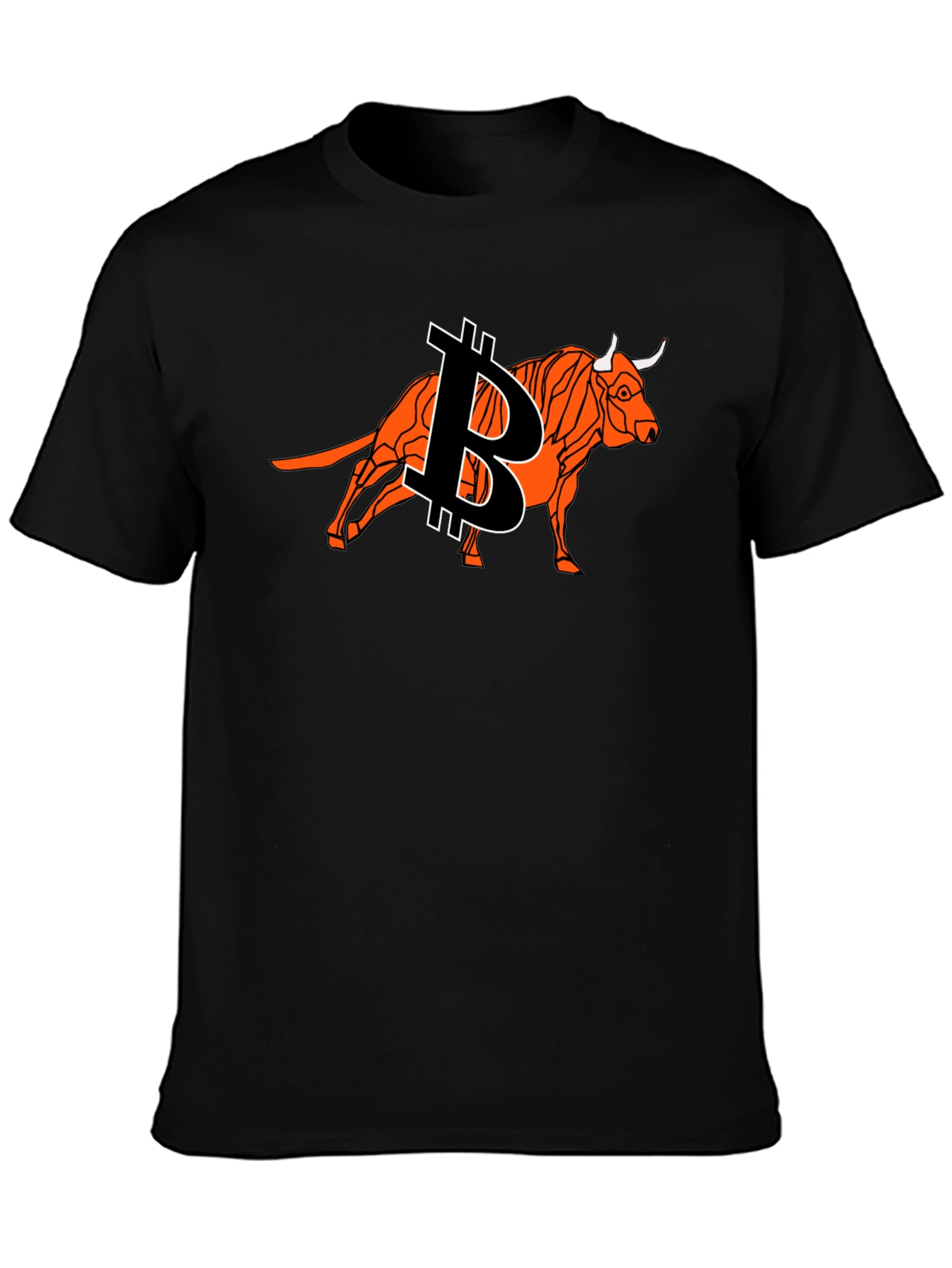Bitcoin Bull T-Shirt - Crypto Design