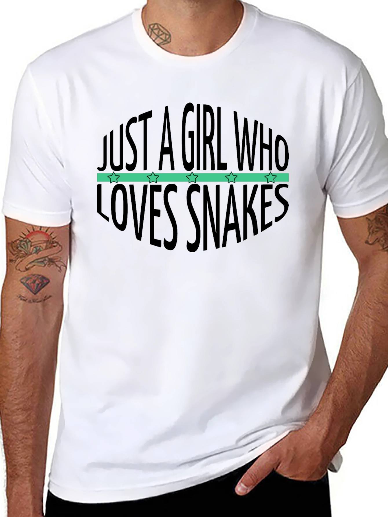 Just A Girl Who Loves Snakes T-Shirt