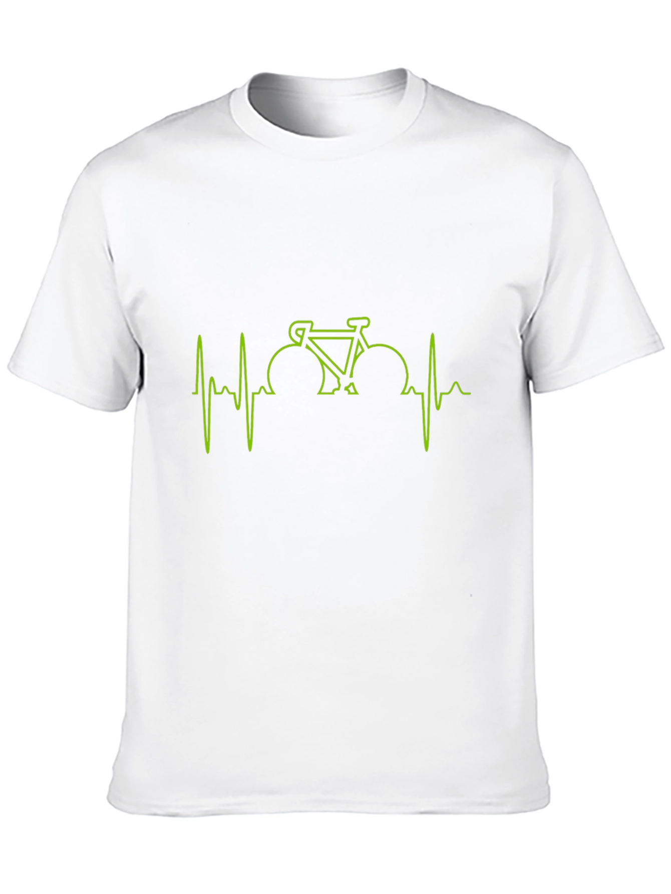 Cycling Heartbeat T-Shirt - Ride On!