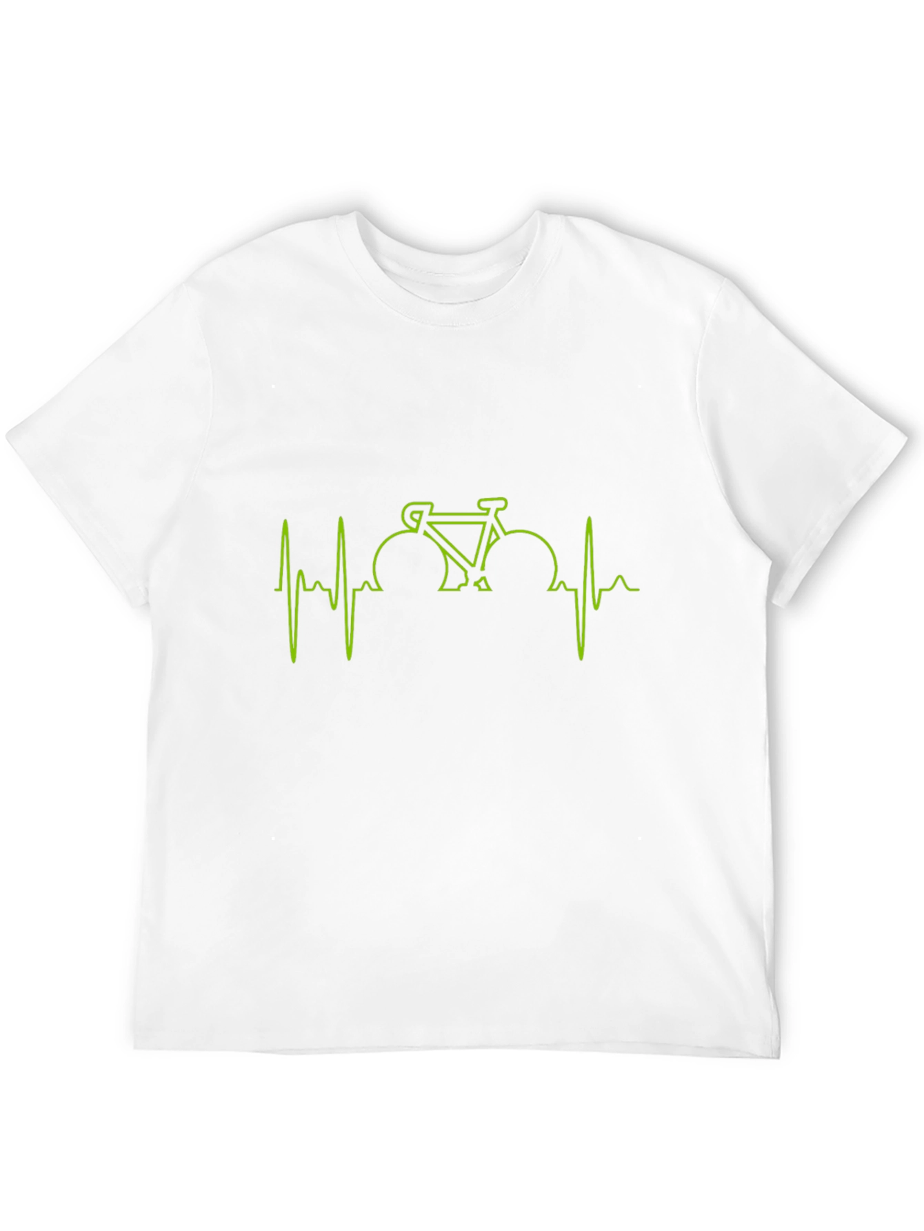 Cycling Heartbeat T-Shirt - Ride On!